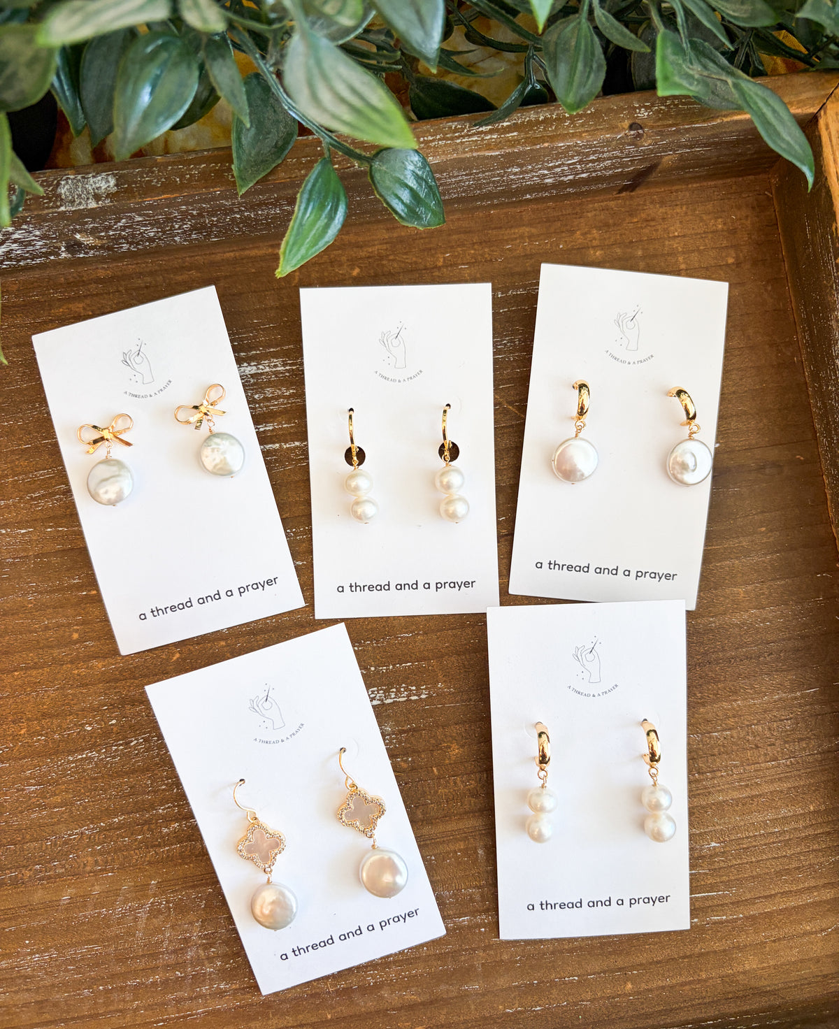 Fall Classic Pearl Earrings | Coin and chunky pearls