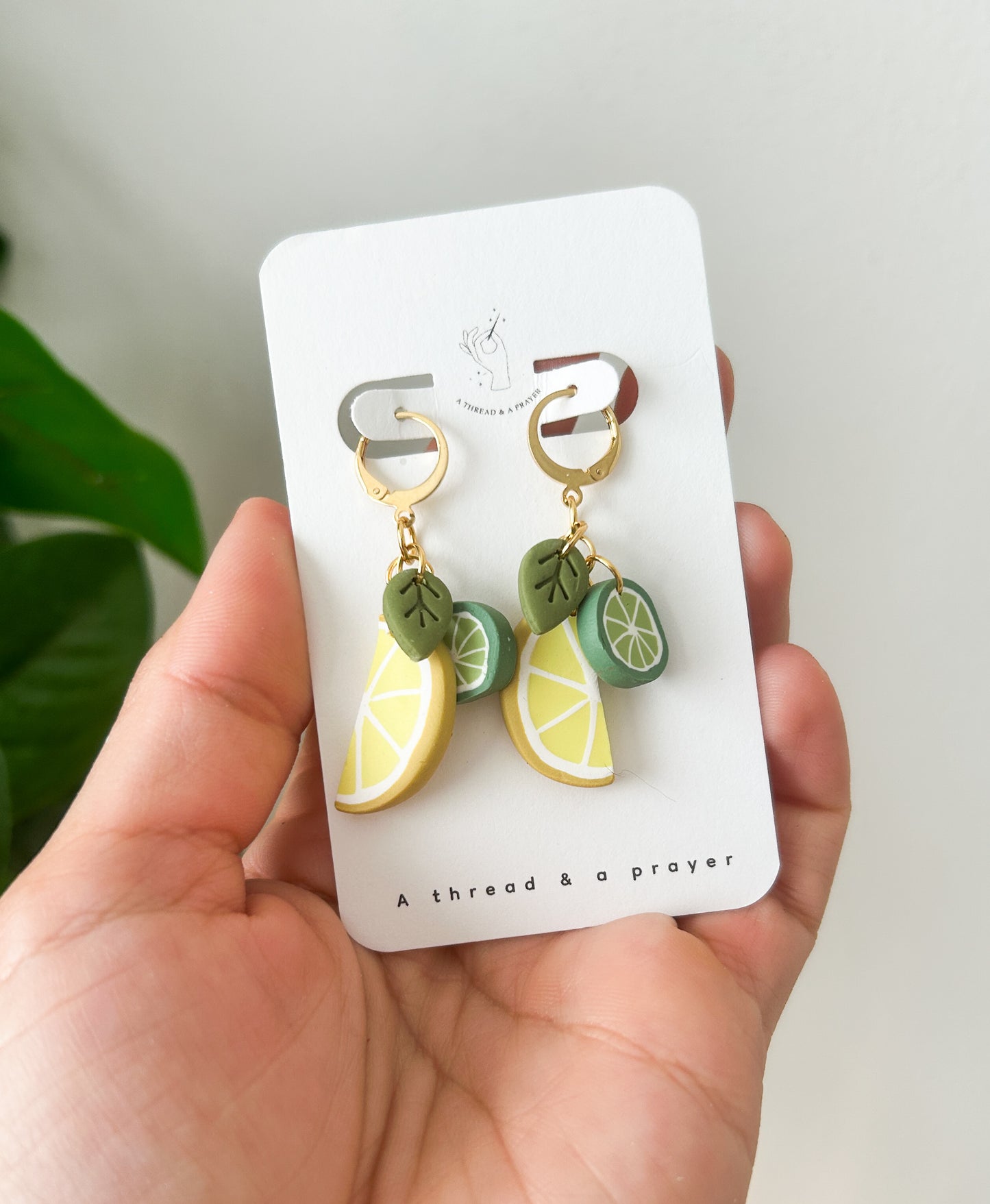 Citrus Summer Dangle Earrings | Summer Earrings | Trendy Styles | Lightweight | Summer Styles