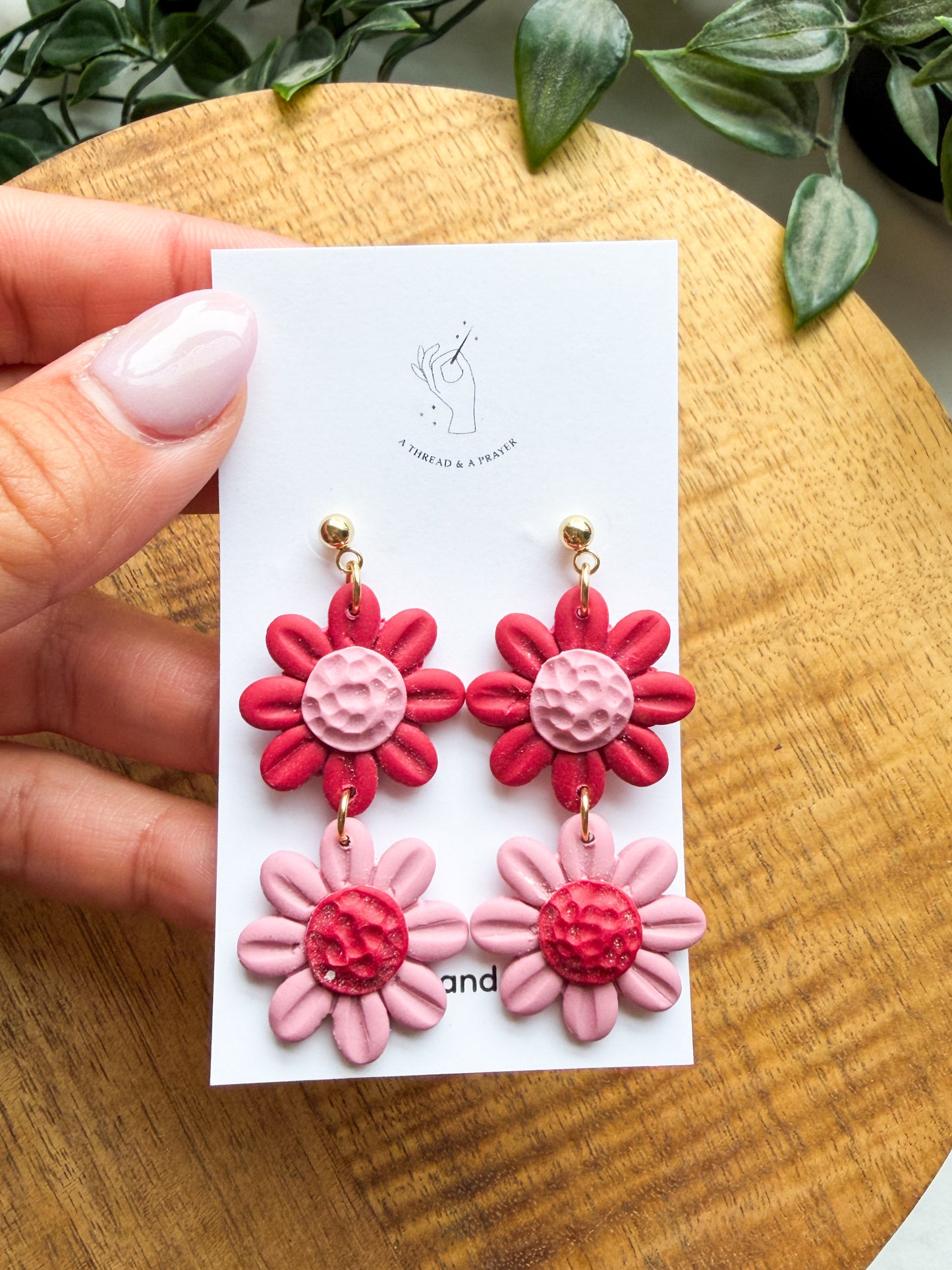 Summer Flower Stacked Earring