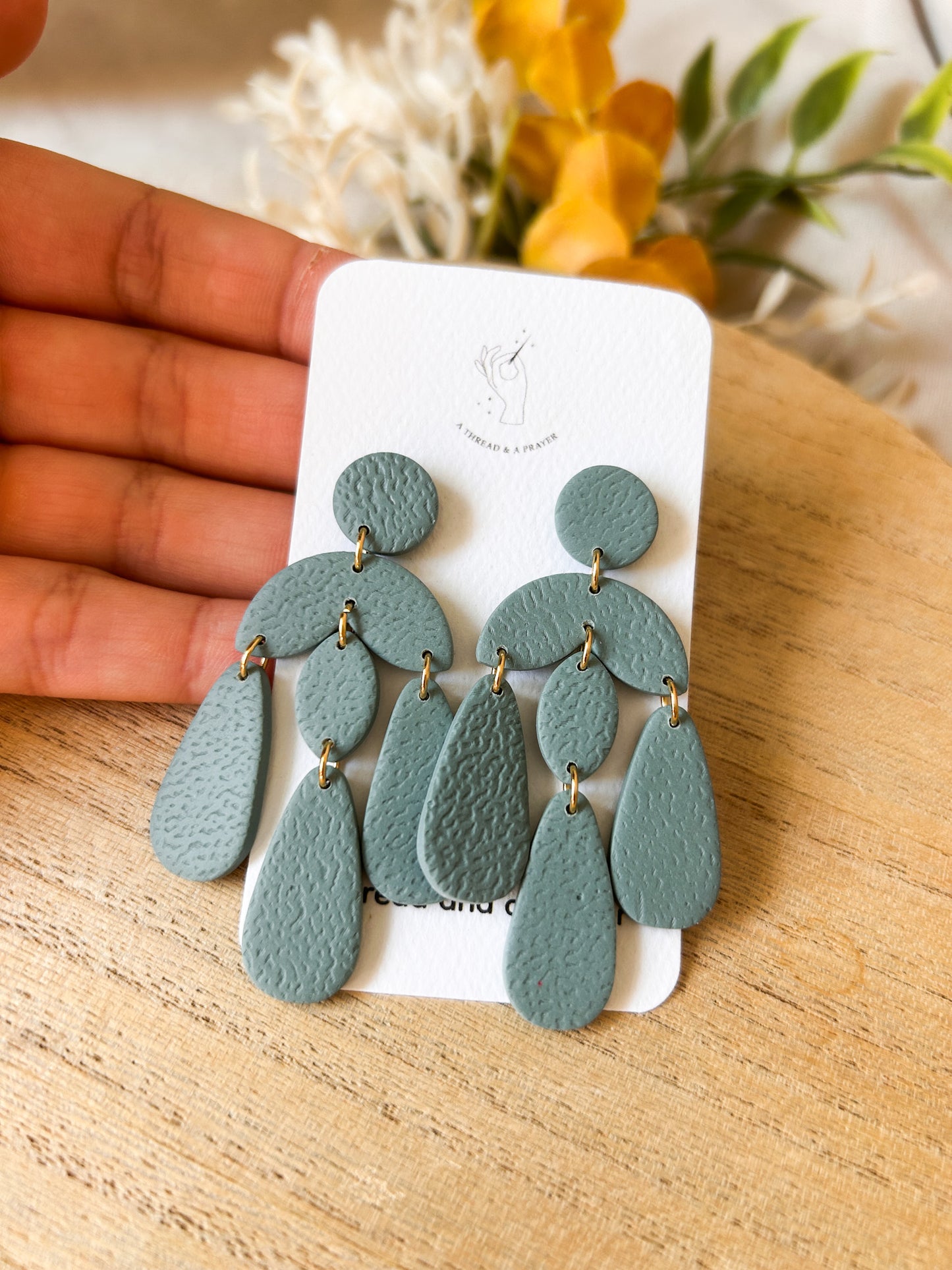 Funky and Fun Fall Dangles | Earth Tones | Clay Earrings | Autumn Styles