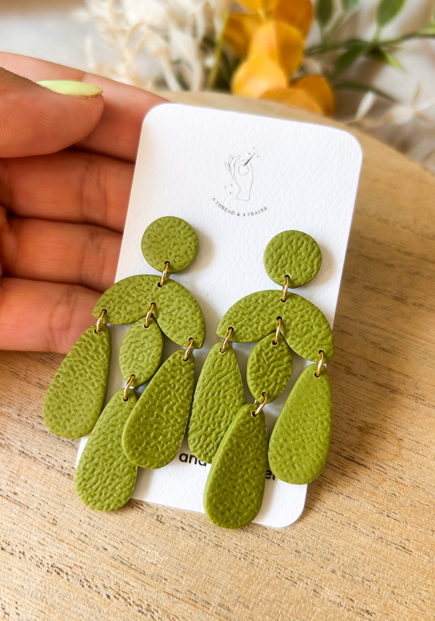 Funky and Fun Fall Dangles | Earth Tones | Clay Earrings | Autumn Styles
