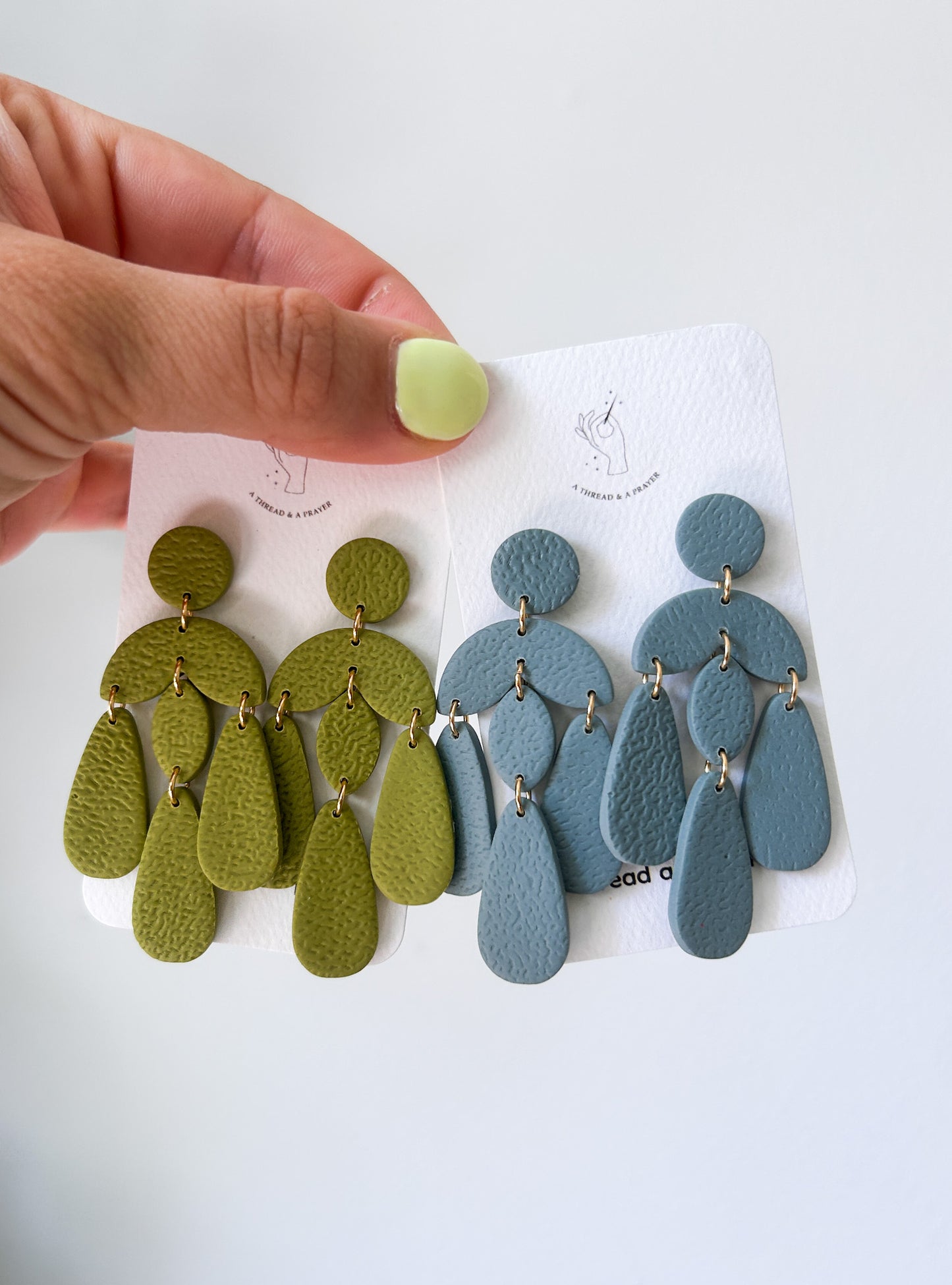 Funky and Fun Fall Dangles | Earth Tones | Clay Earrings | Autumn Styles