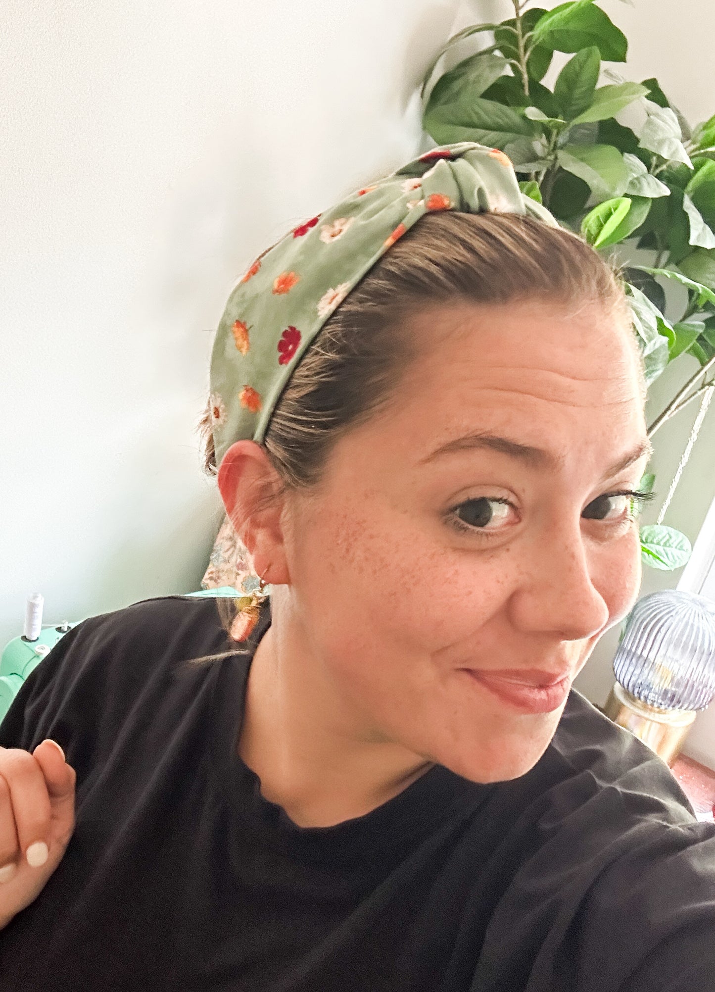 Fall Florals Top Knot Headbands | Cute Headband | Chunky | Autumn Styles | Comfy Headband |Boho Vibes