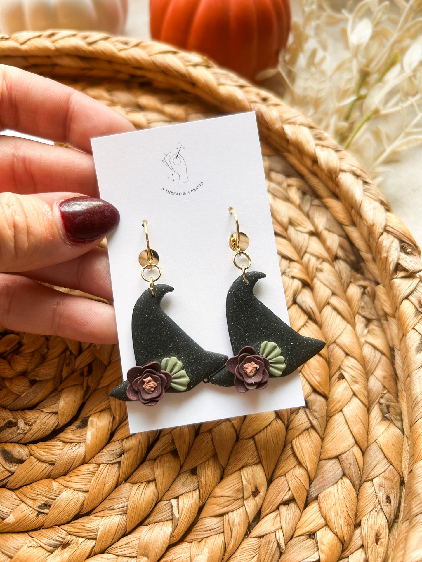 Calling all Witches | Halloween Earrings | Witch Hats | Spells and Spooky | Lightweight