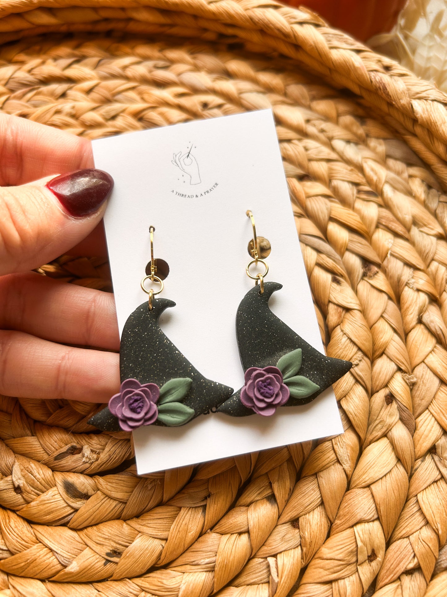 Calling all Witches | Halloween Earrings | Witch Hats | Spells and Spooky | Lightweight