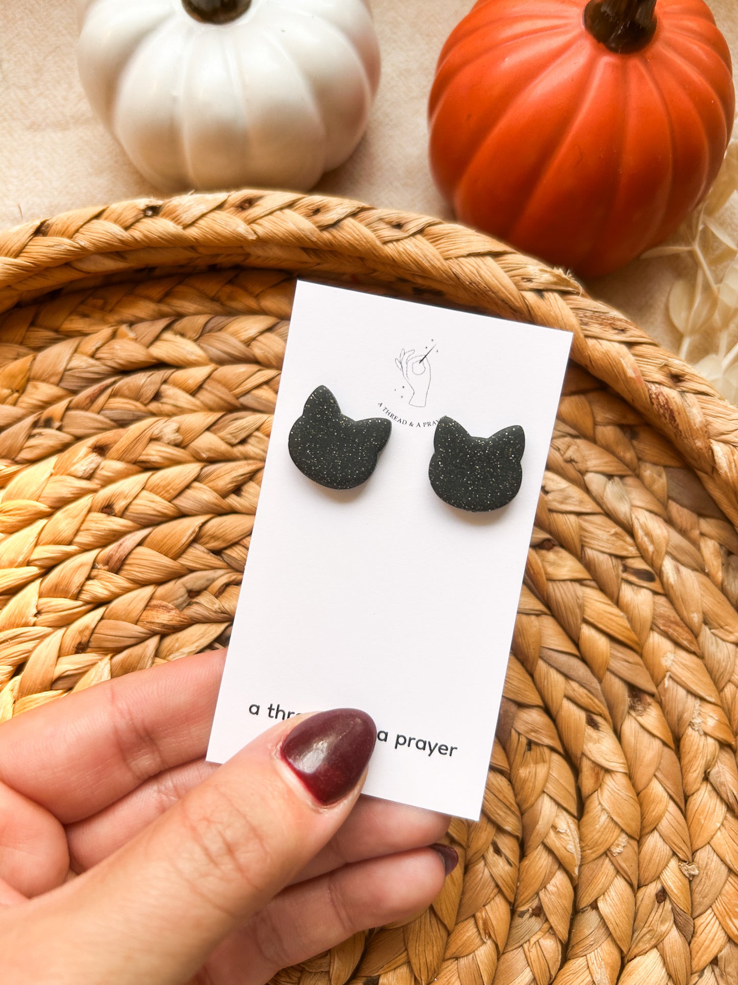 Halloween Stud Pack | Skulls | Pumpkins | Ghosts | Dainty Fall Earrings
