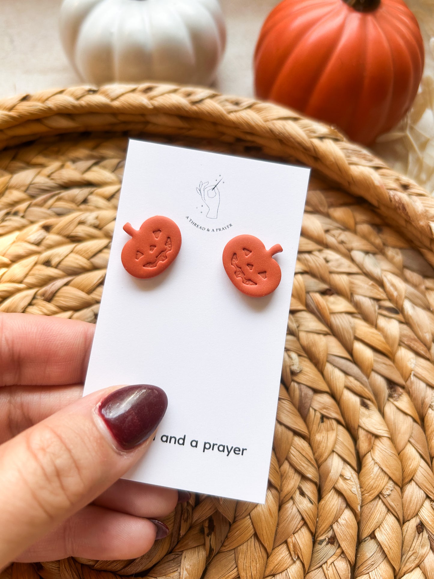 Halloween Stud Pack | Skulls | Pumpkins | Ghosts | Dainty Fall Earrings