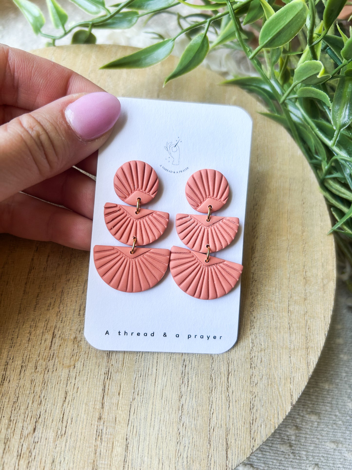 Everyday Boho Stack | Neutral Clay Earrings | Summer Styles