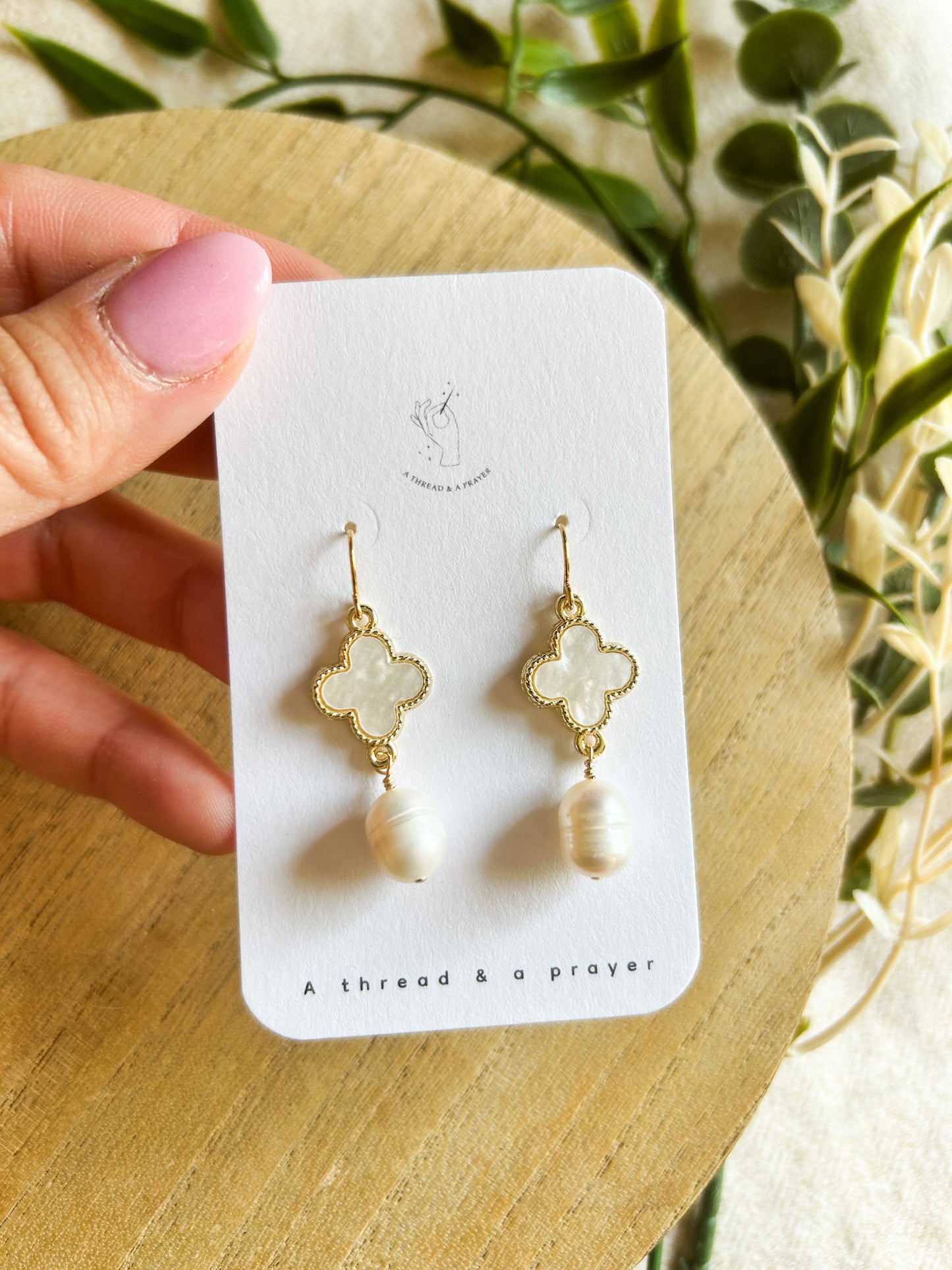 Classic Pearl Earrings | Mother's Day Gifts | Bridal | Summer Earrings | Dainty | Lightweight | Classic