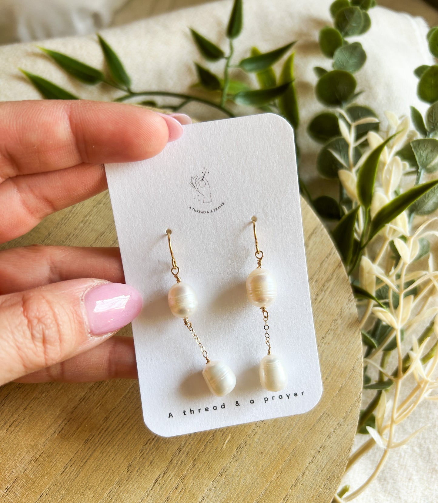 Classic Pearl Earrings | Mother's Day Gifts | Bridal | Summer Earrings | Dainty | Lightweight | Classic