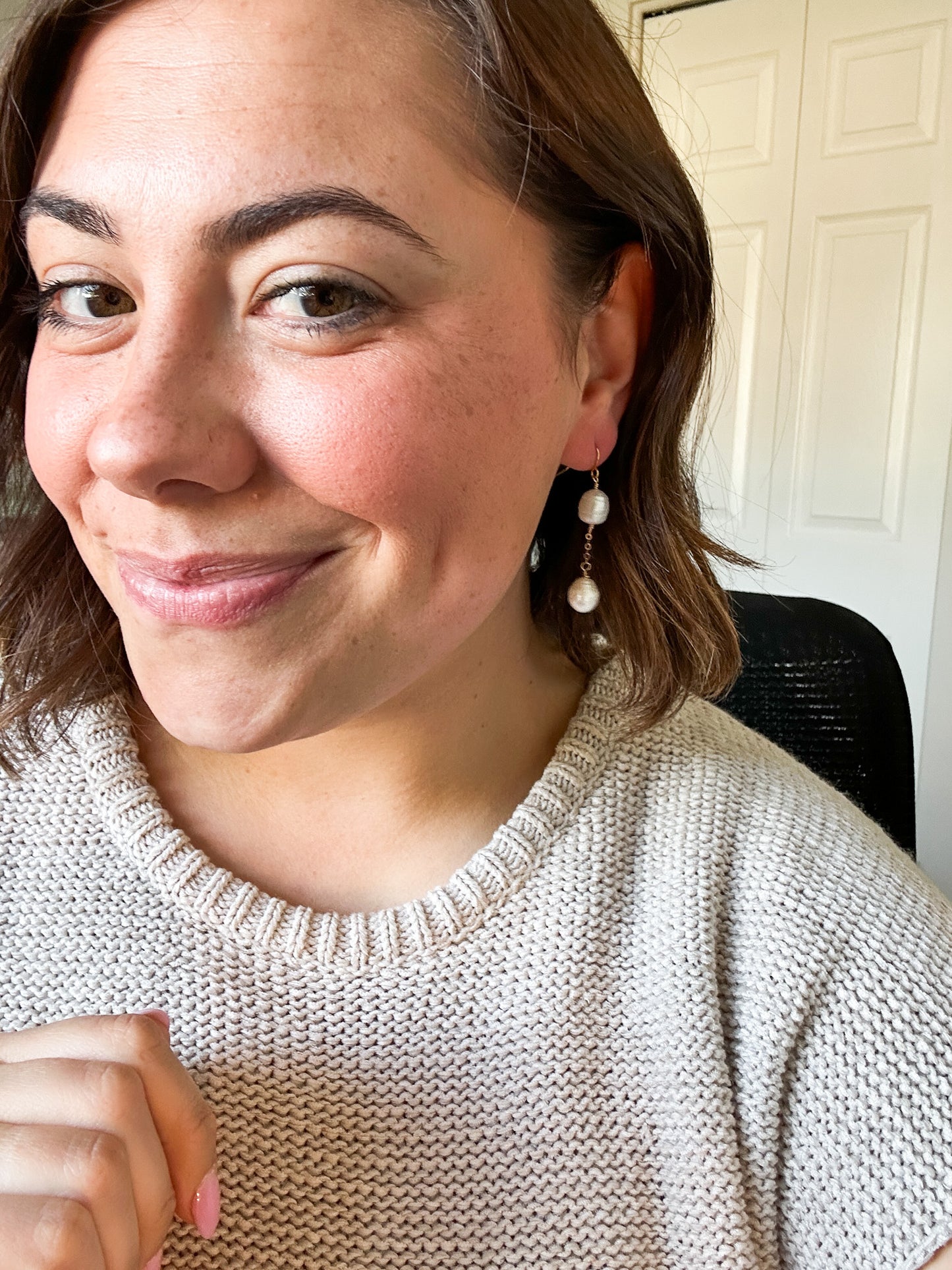 Classic Pearl Earrings | Mother's Day Gifts | Bridal | Summer Earrings | Dainty | Lightweight | Classic