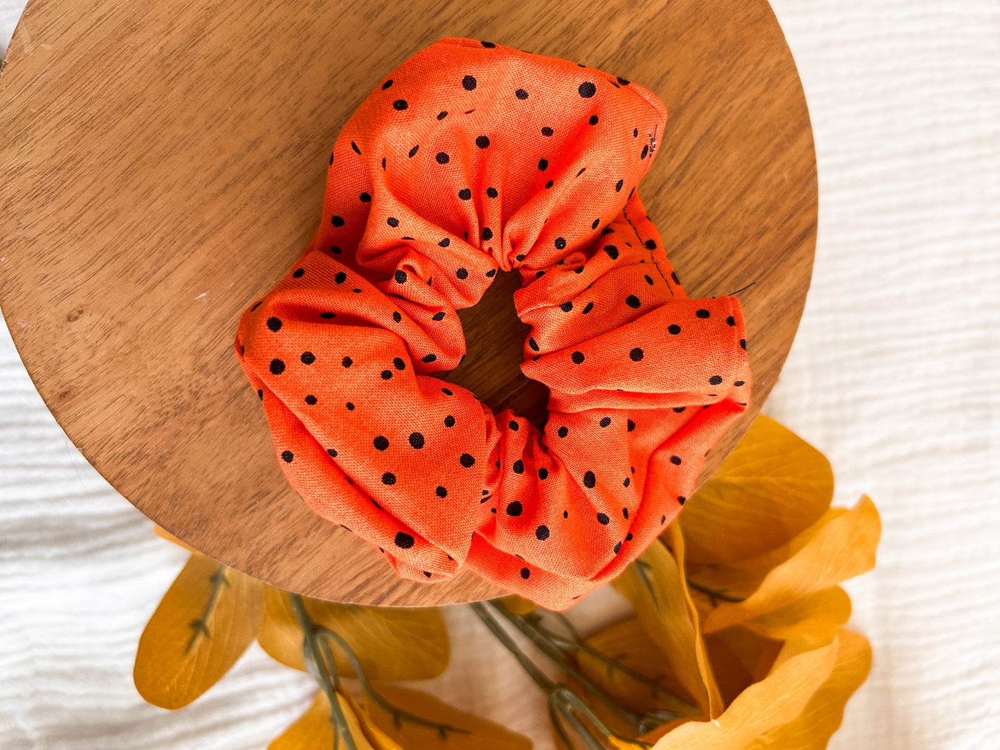 Spooky Season Fall Scrunchies | Handmade Scrunchies | 100% Cotton | Cute Scrunchies | Hair Ties