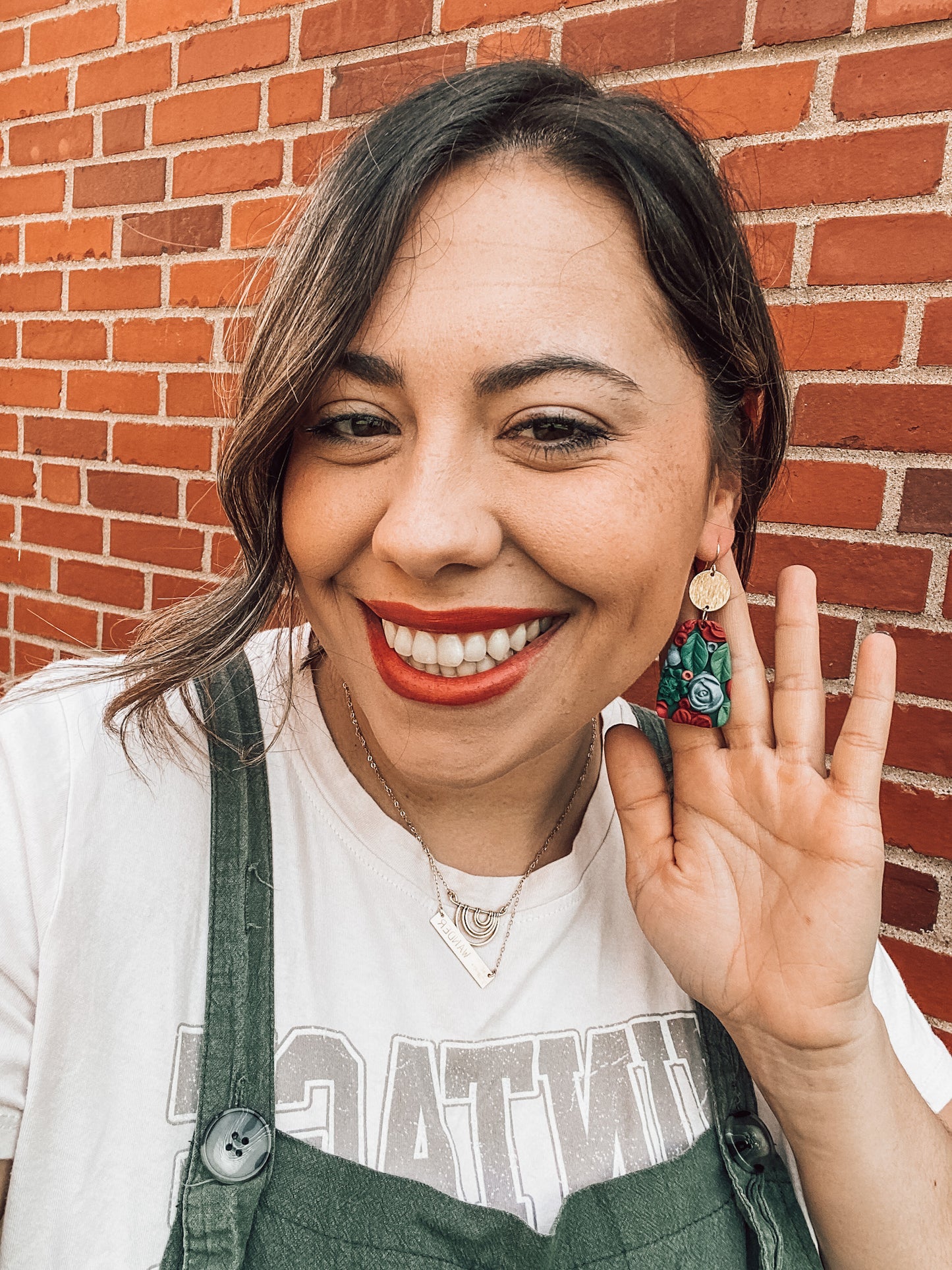 Set 3 | Flower Garden Earrings | Dangle Clay Earrings