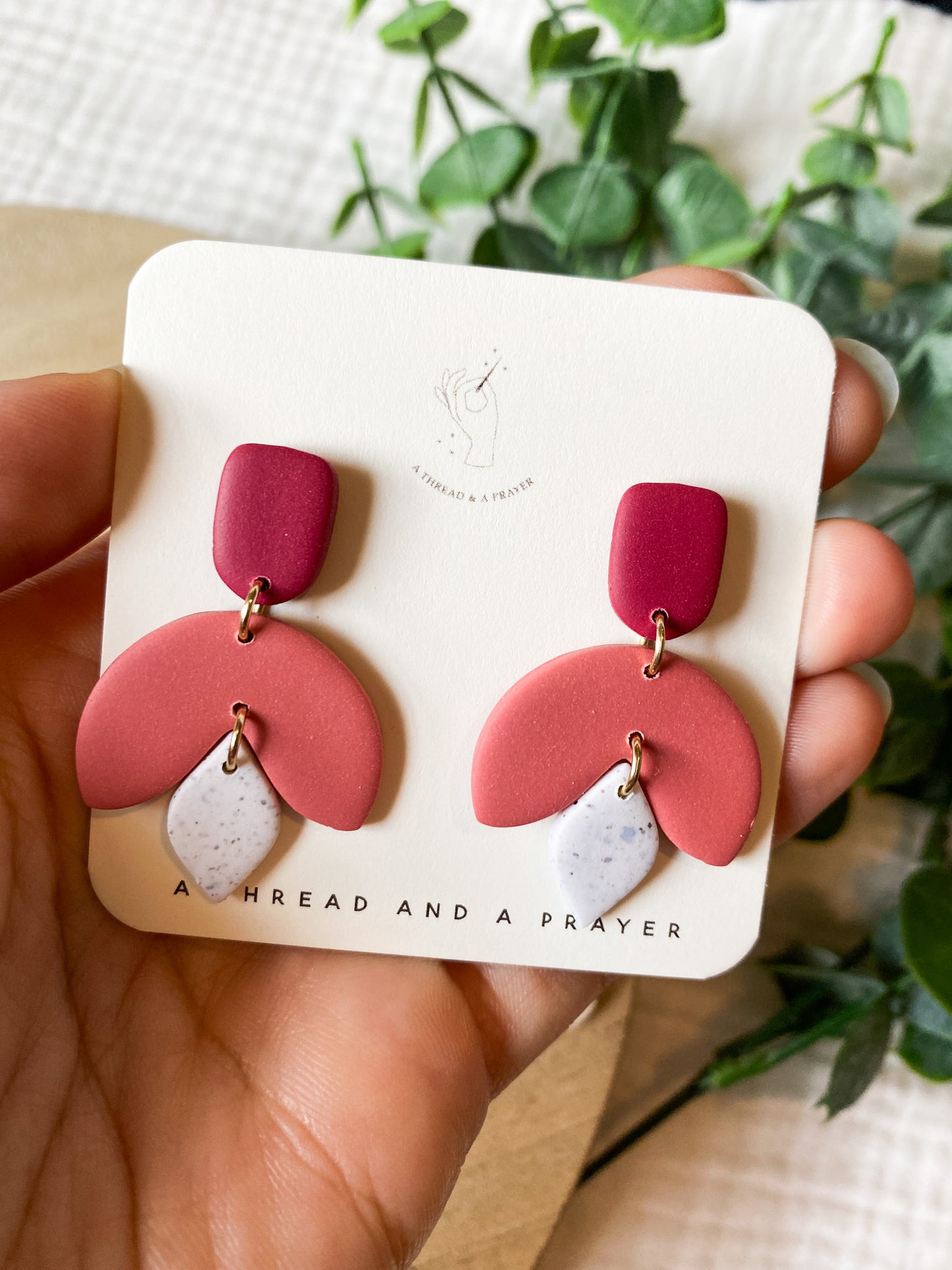 Summer Clay Earrings | Mini Dangles | Dainty Earrings | Small Clay Earrings