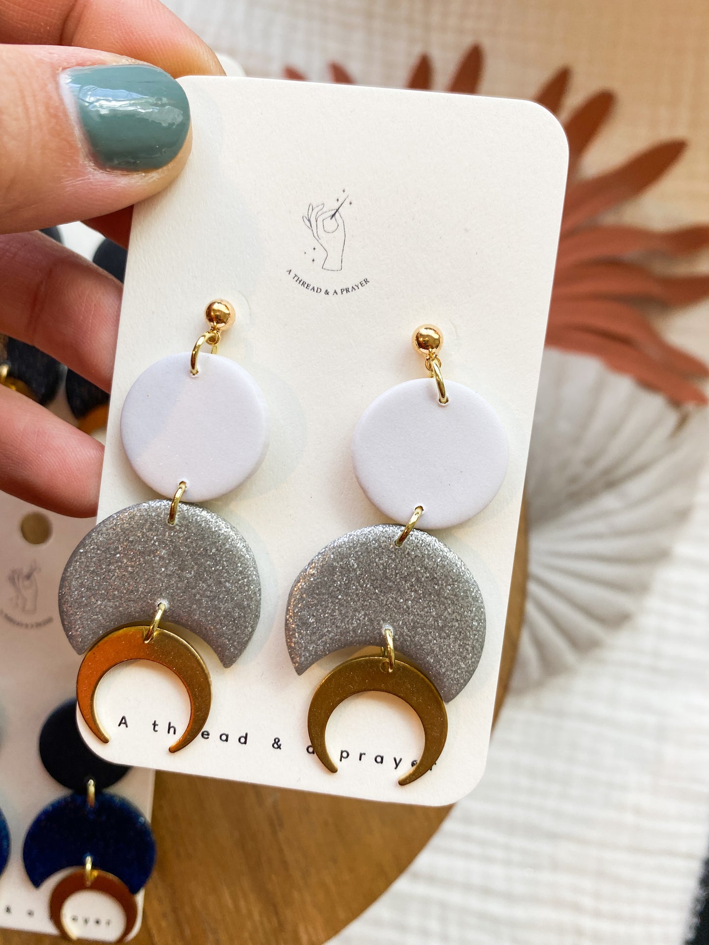 Witchy Vibes Autumn Earrings | Halloween Earrings | Dainty Earrings | Lightweight