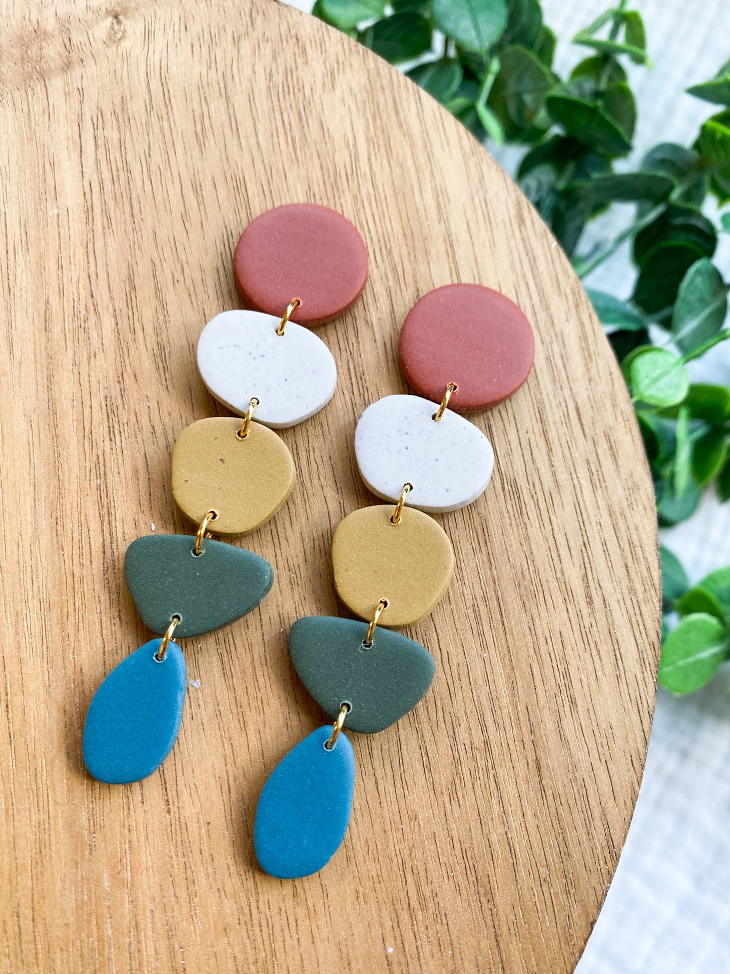 Fun and Funky Fall Dangle Earrings | Autumn Earrings | Statement Earrings | Lightweight