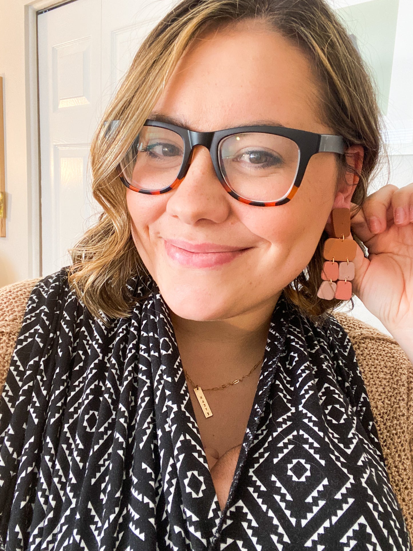 Fun and Funky Spring Statement Earrings | Neutral Earrings | Dainty Earrings | Lightweight