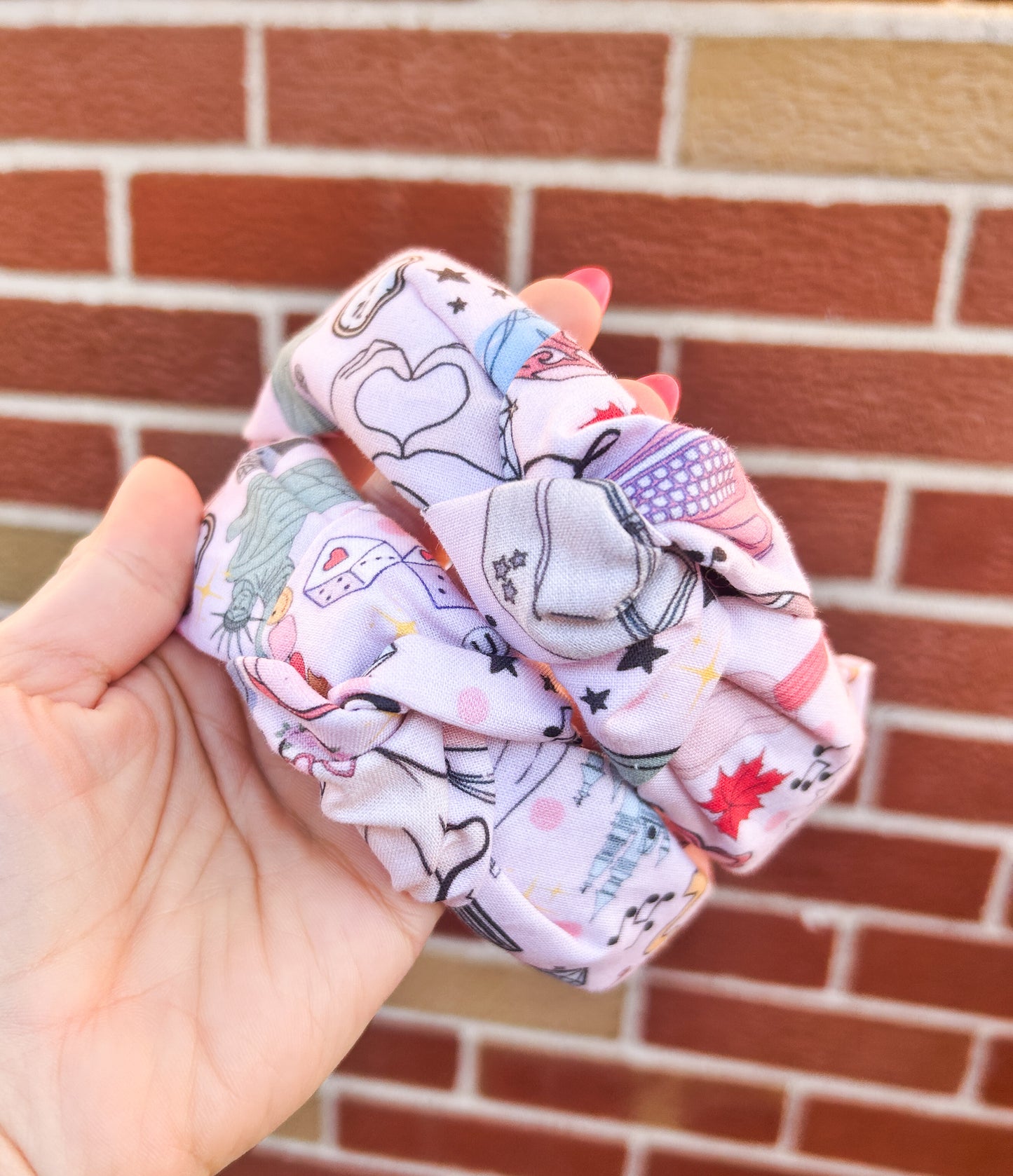 Eras Tour Top Knot Fabric Headbands | Cute Headband | Swift Icons | Giftable | Comfy Headband | Spring Styles | Swiftie