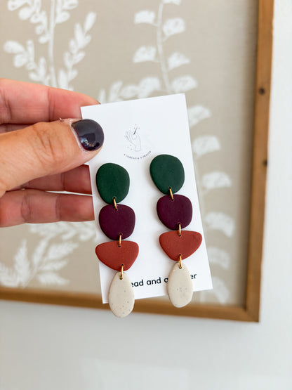 Adorable and Whimsical Boho Fall Earrings