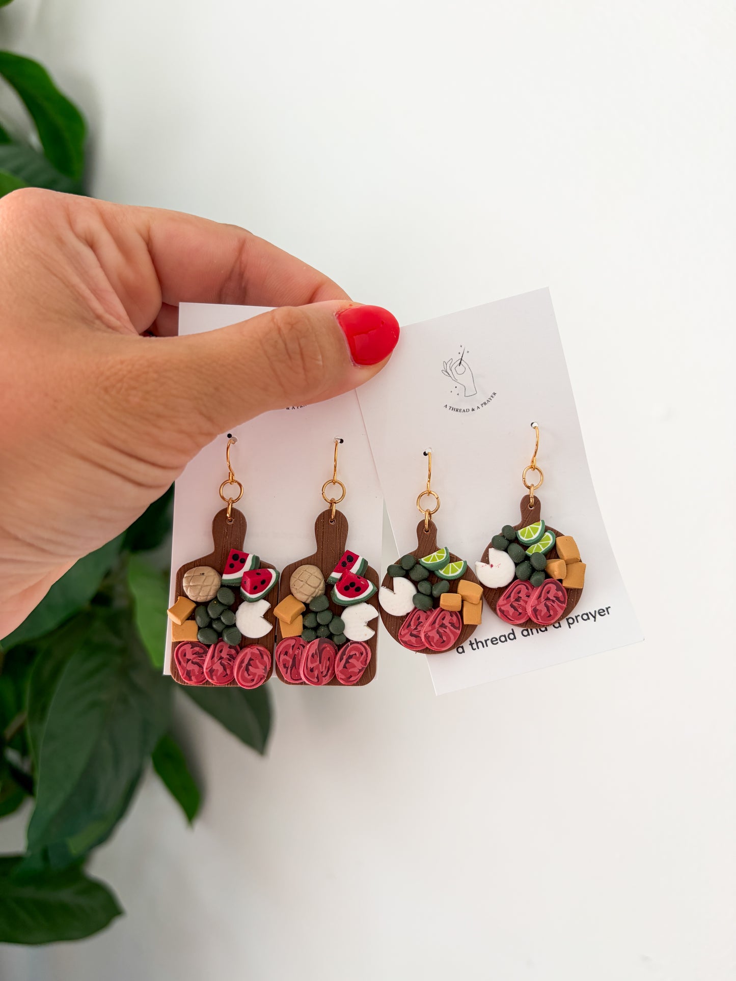 Summer Charcuterie Board Earrings