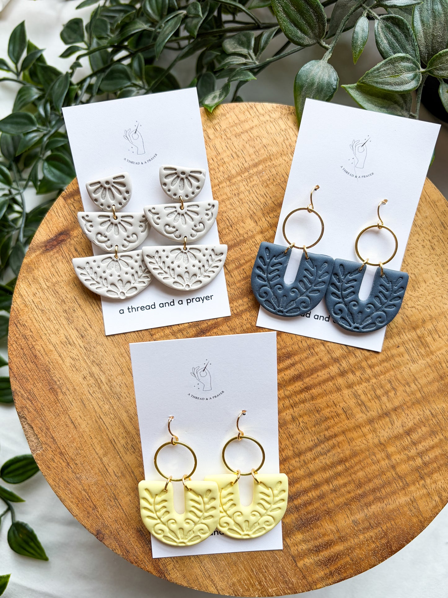 Summer Classics Clay Earrings