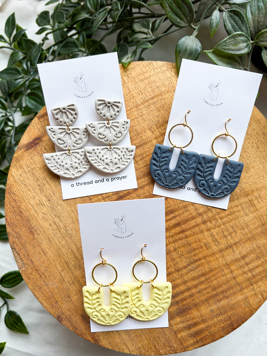 Summer Classics Clay Earrings