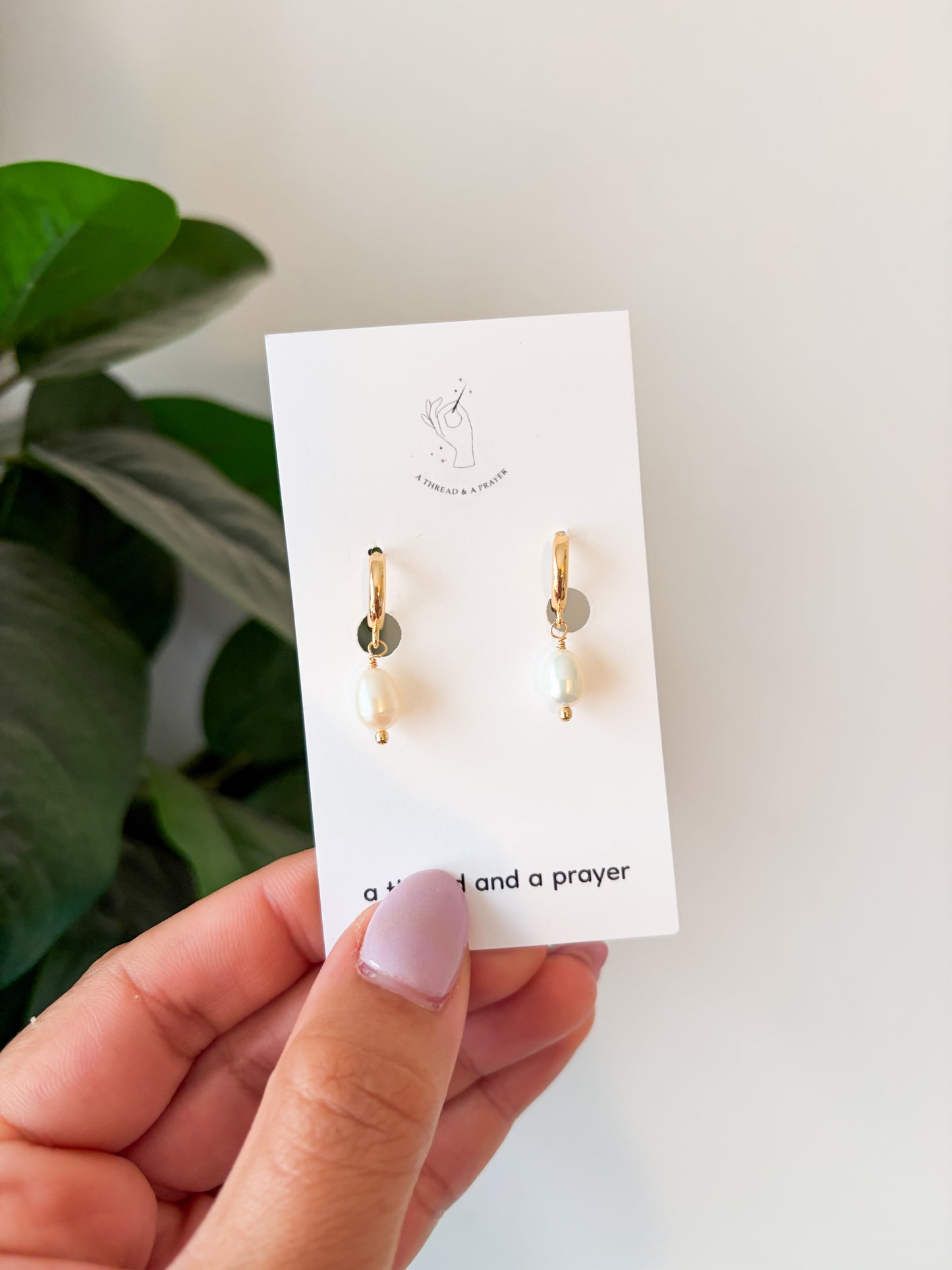 Dainty Summer Pearls in Gold