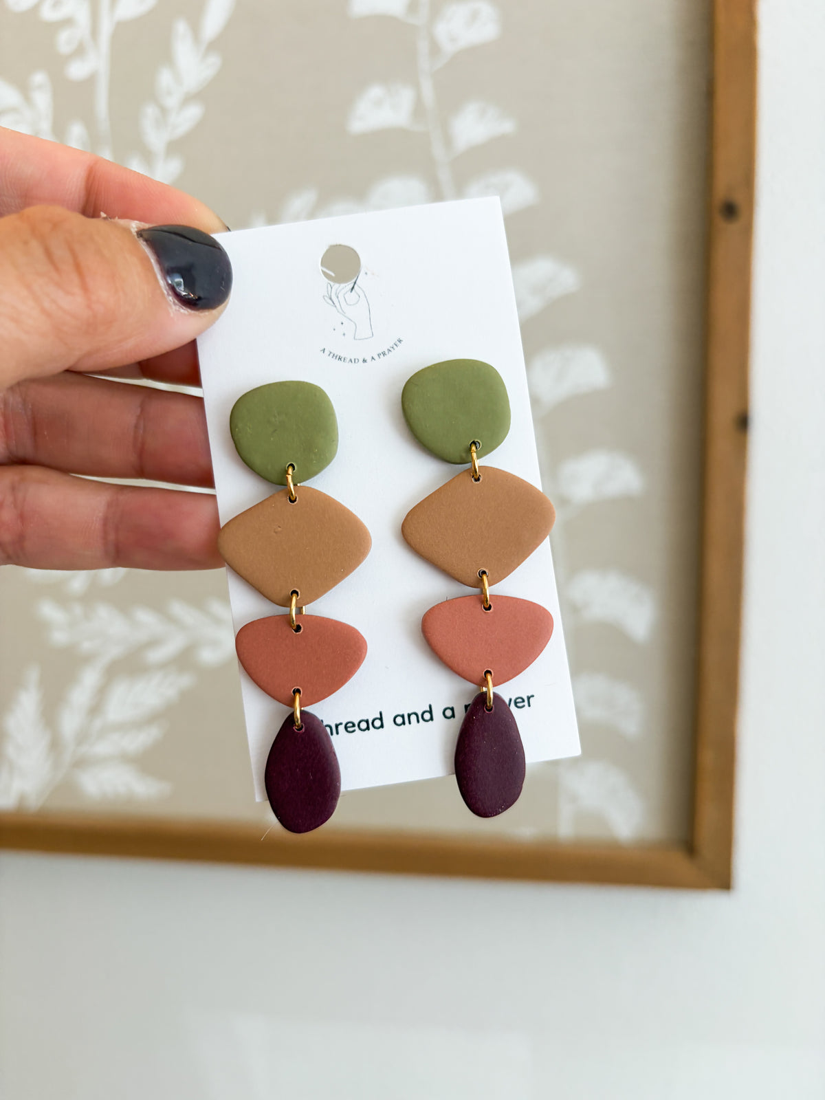 Adorable and Whimsical Boho Fall Earrings
