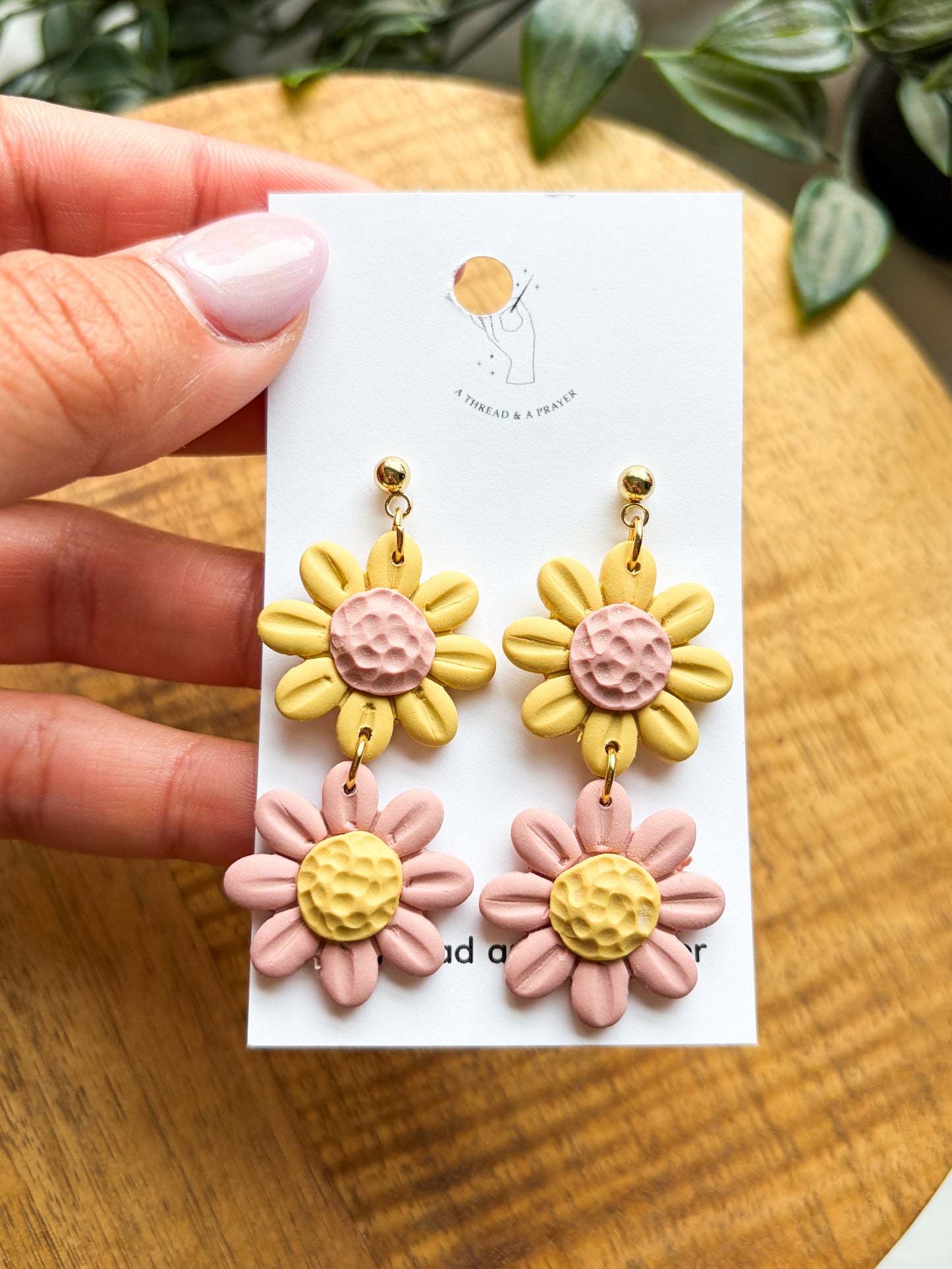 Summer Flower Stacked Earring
