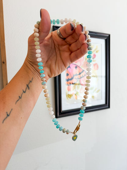 Funky Fall Charm Necklaces | bead Accent | Cute Beads | Handmade Necklace