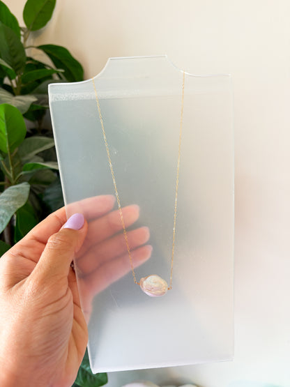 Gold Fill Funky Pearl Necklaces