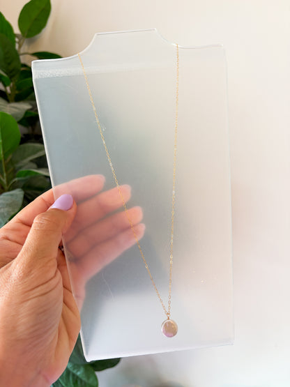Gold Fill Funky Pearl Necklaces