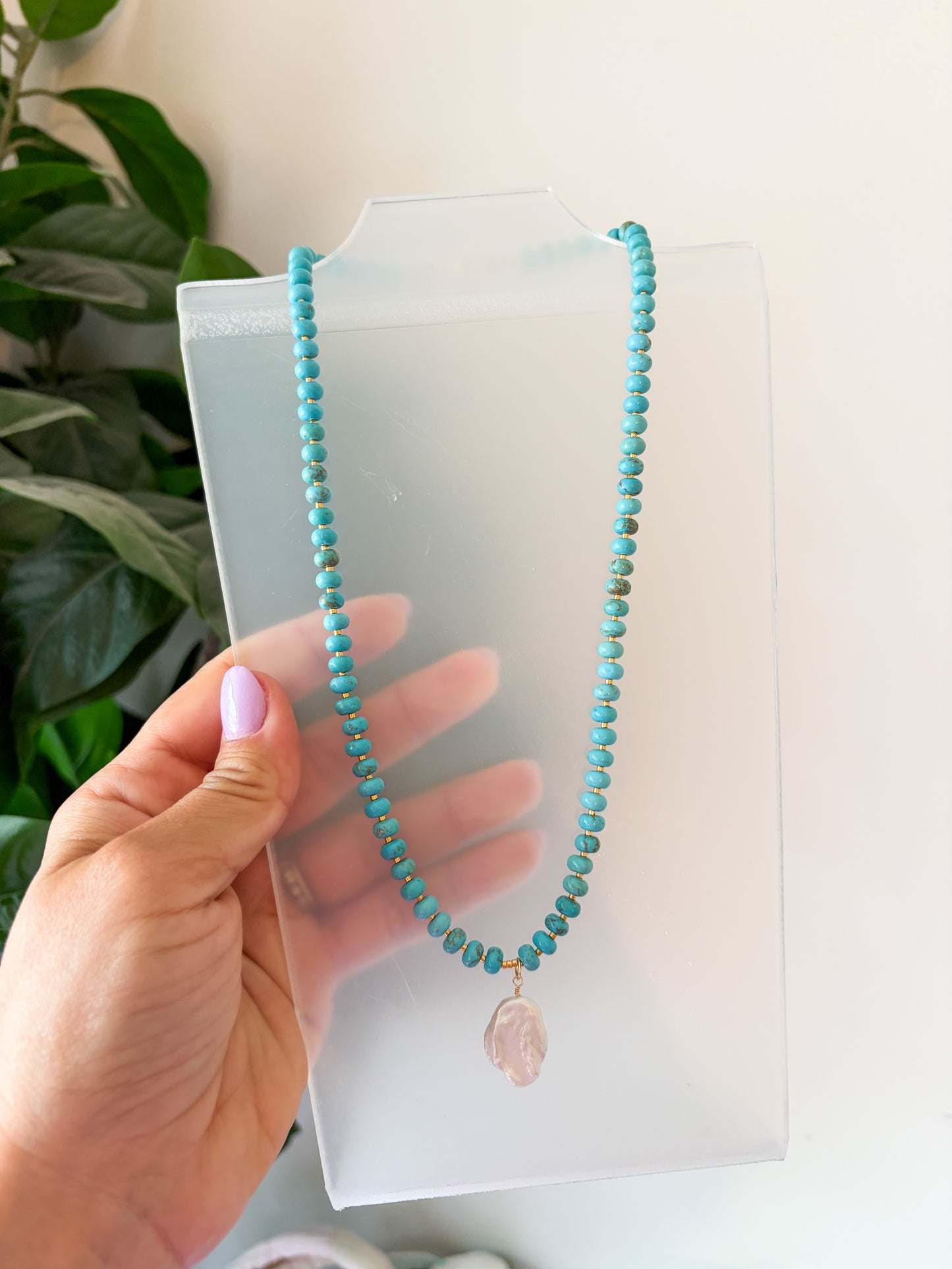 Pearl and Bead Summer Necklaces | Pearl Accent | Cute Beads | Handmade Necklaces
