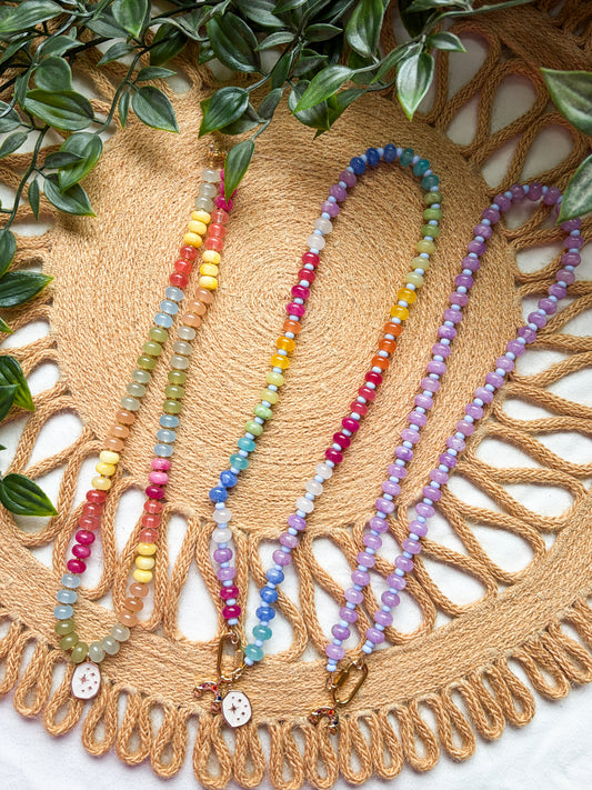 Beaded Trend Necklaces | Charm Accent | Cute Beads | Handmade Necklace
