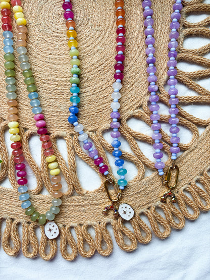 Beaded Trend Necklaces | Charm Accent | Cute Beads | Handmade Necklace