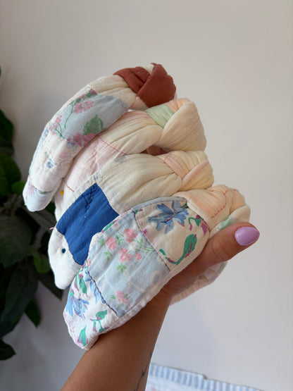 Cute and Chunky Vintage Knot Headbands | Vintage | Comfy Headbands | Patchwork Pattern