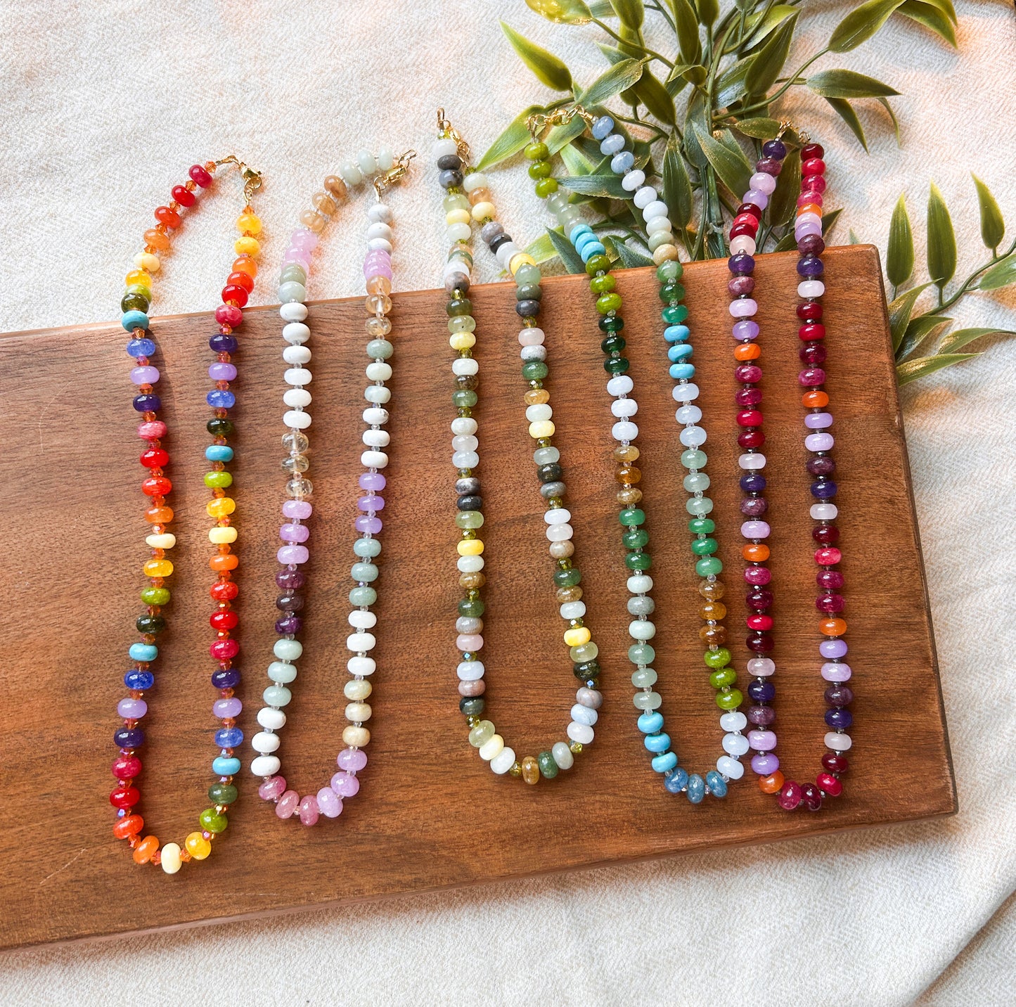 Fall Vibes Chunky Necklaces | Autumn Necklace | Trend Alert | Colorful Style |  Stacking Jewelry | Layering Necklace | Fall Colors