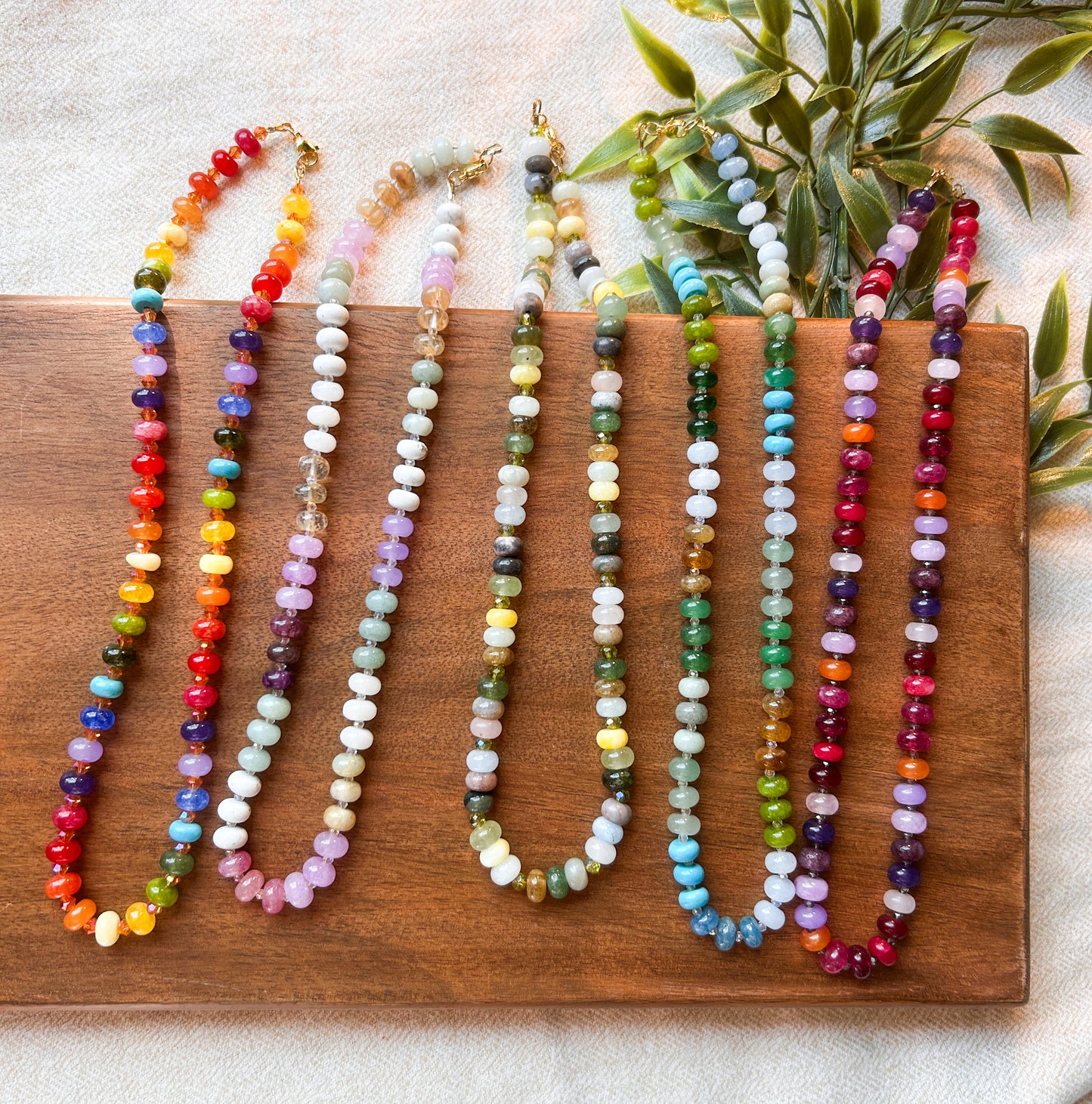 Fall Vibes Chunky Necklaces | Autumn Necklace | Trend Alert | Colorful Style |  Stacking Jewelry | Layering Necklace | Fall Colors