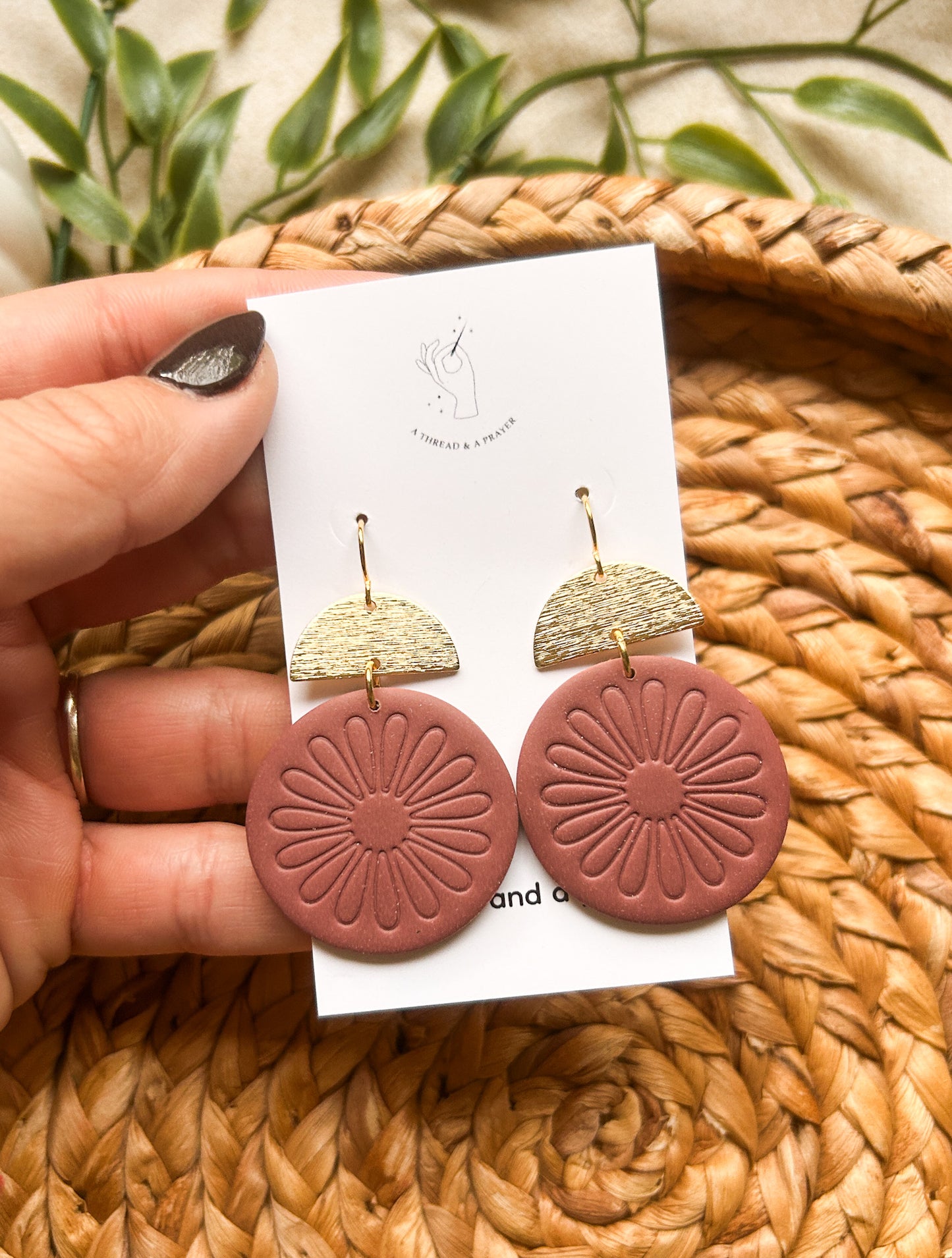 Fall Basic Earrings | Earth Tones | Clay Earrings | Autumn Styles