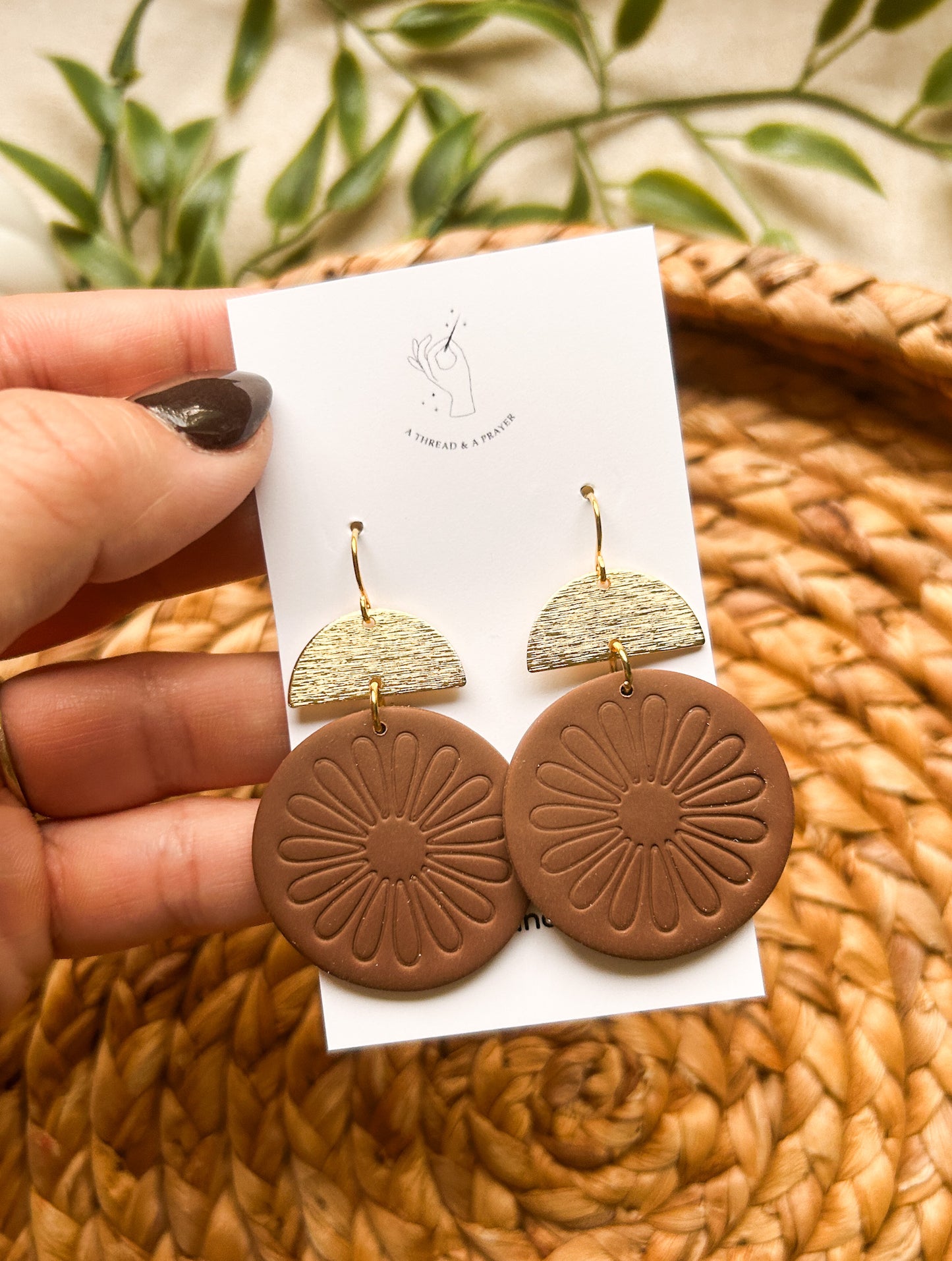 Fall Basic Earrings | Earth Tones | Clay Earrings | Autumn Styles