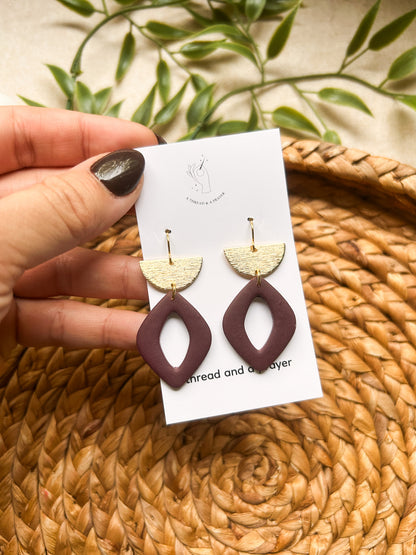 Clay Boho Basics Fall Styles | Earth Tones | Clay Earrings | Autumn Styles