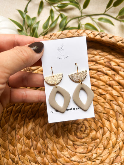 Clay Boho Basics Fall Styles | Earth Tones | Clay Earrings | Autumn Styles