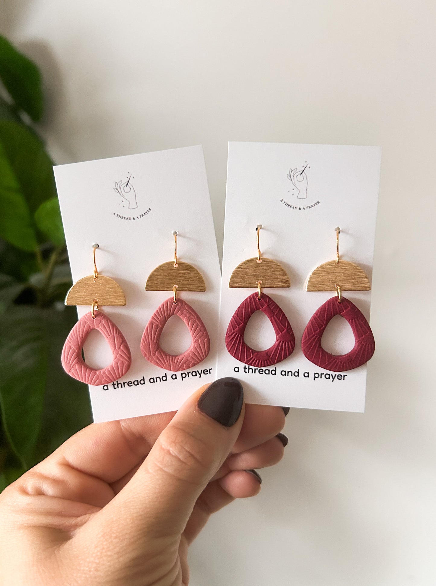 Dainty Vibes Clay Fall Earrings | Earth Tones | Clay Earrings | Autumn Styles