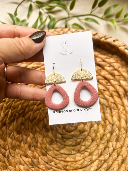 Dainty Vibes Clay Fall Earrings | Earth Tones | Clay Earrings | Autumn Styles