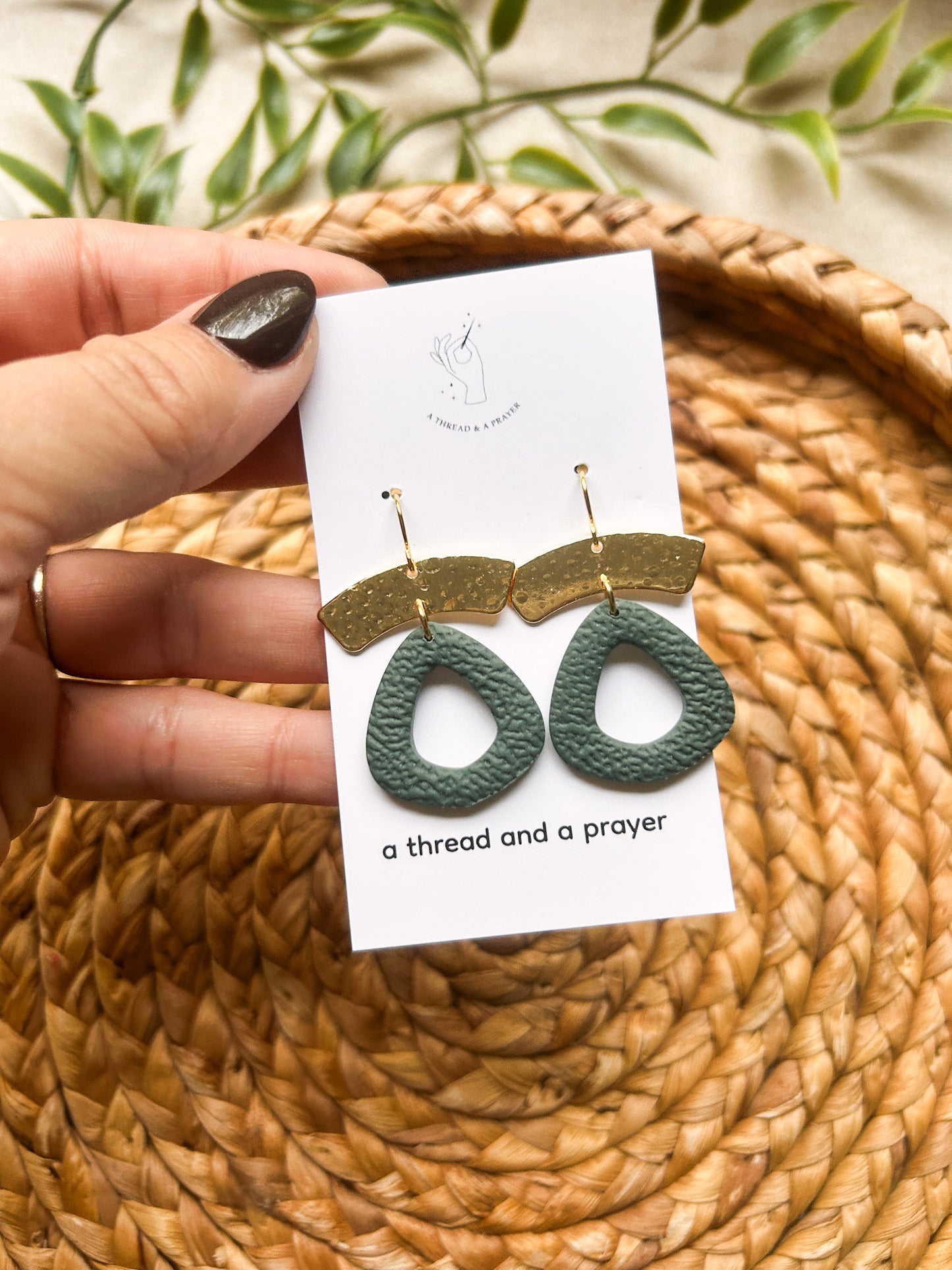 Dainty Vibes Clay Fall Earrings | Earth Tones | Clay Earrings | Autumn Styles