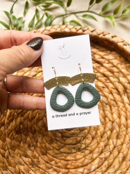 Dainty Vibes Clay Fall Earrings | Earth Tones | Clay Earrings | Autumn Styles