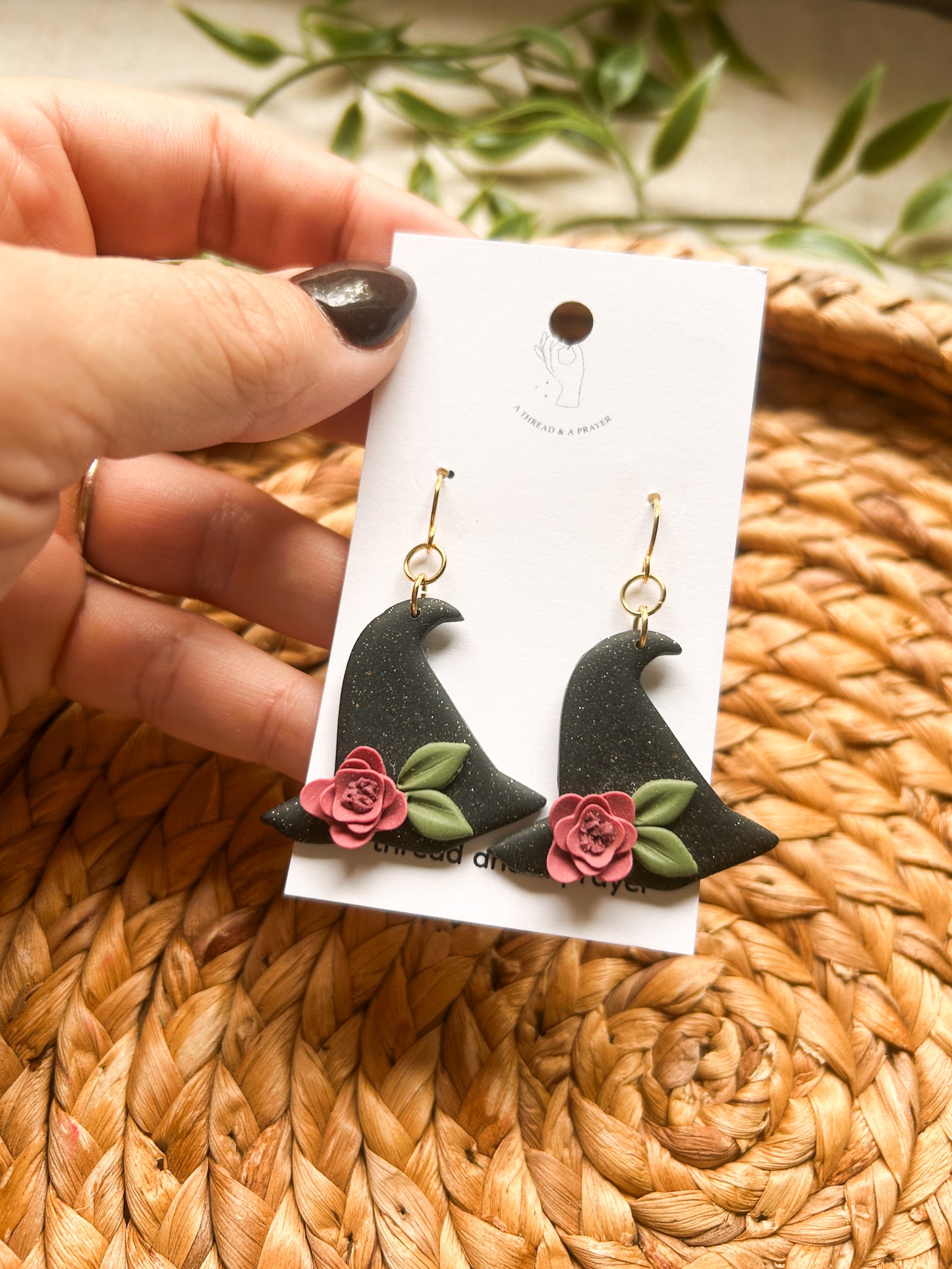 Witches Night Out | Halloween Earrings | Witch Hats | Spells and Spooky | Lightweight