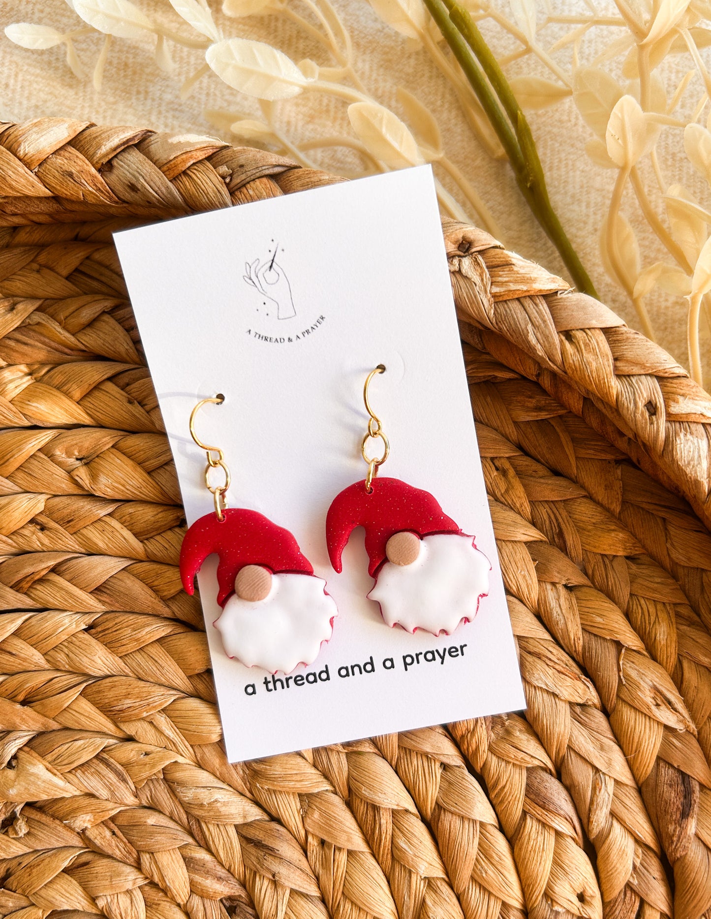 Christmas Gnome Earrings | Christmas Style | Holidays | Christmas Gifts | Funky Style
