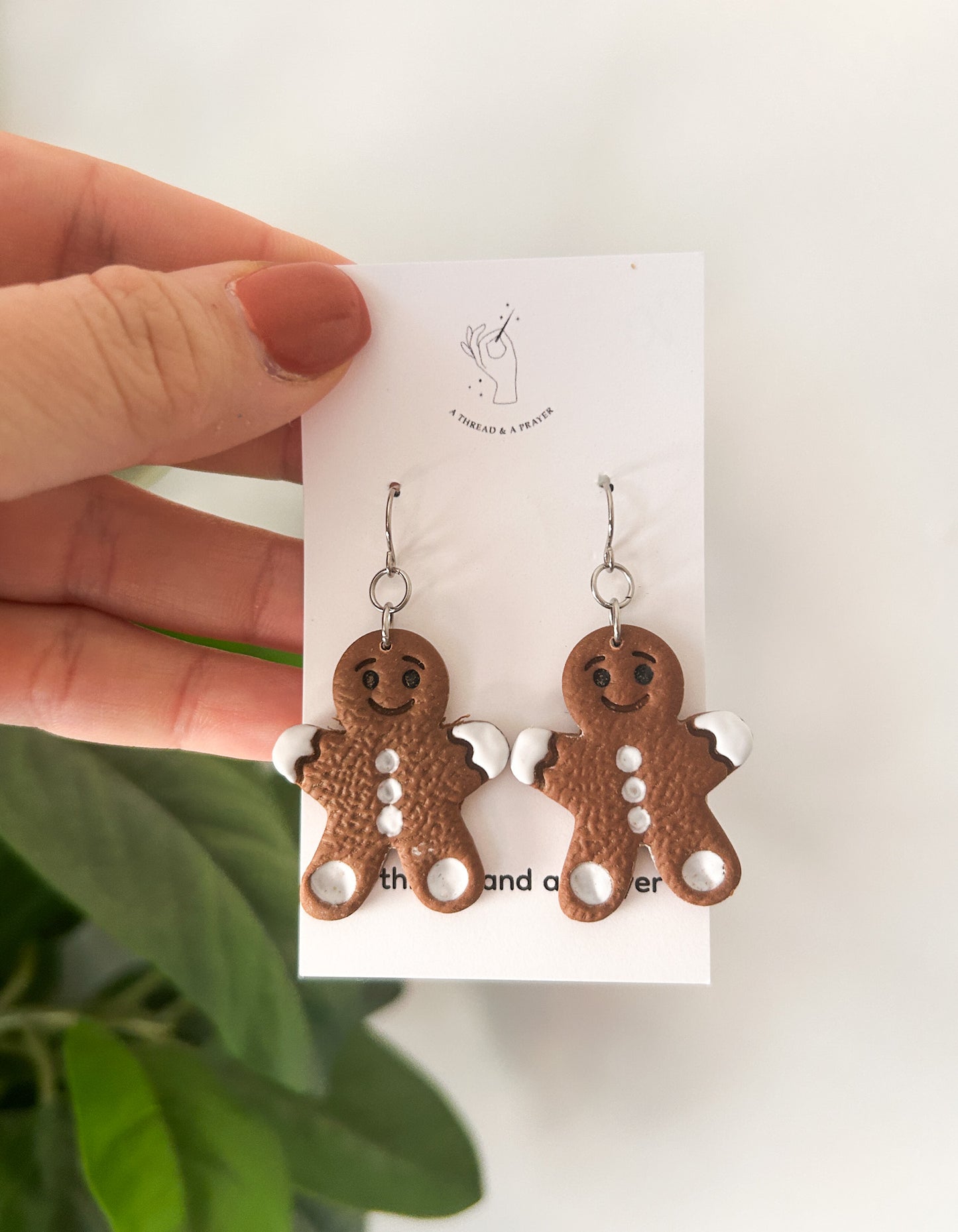 Gingerbread Fun Earrings | Christmas | Holiday Style | Cookie Earrings | Christmas Gifts