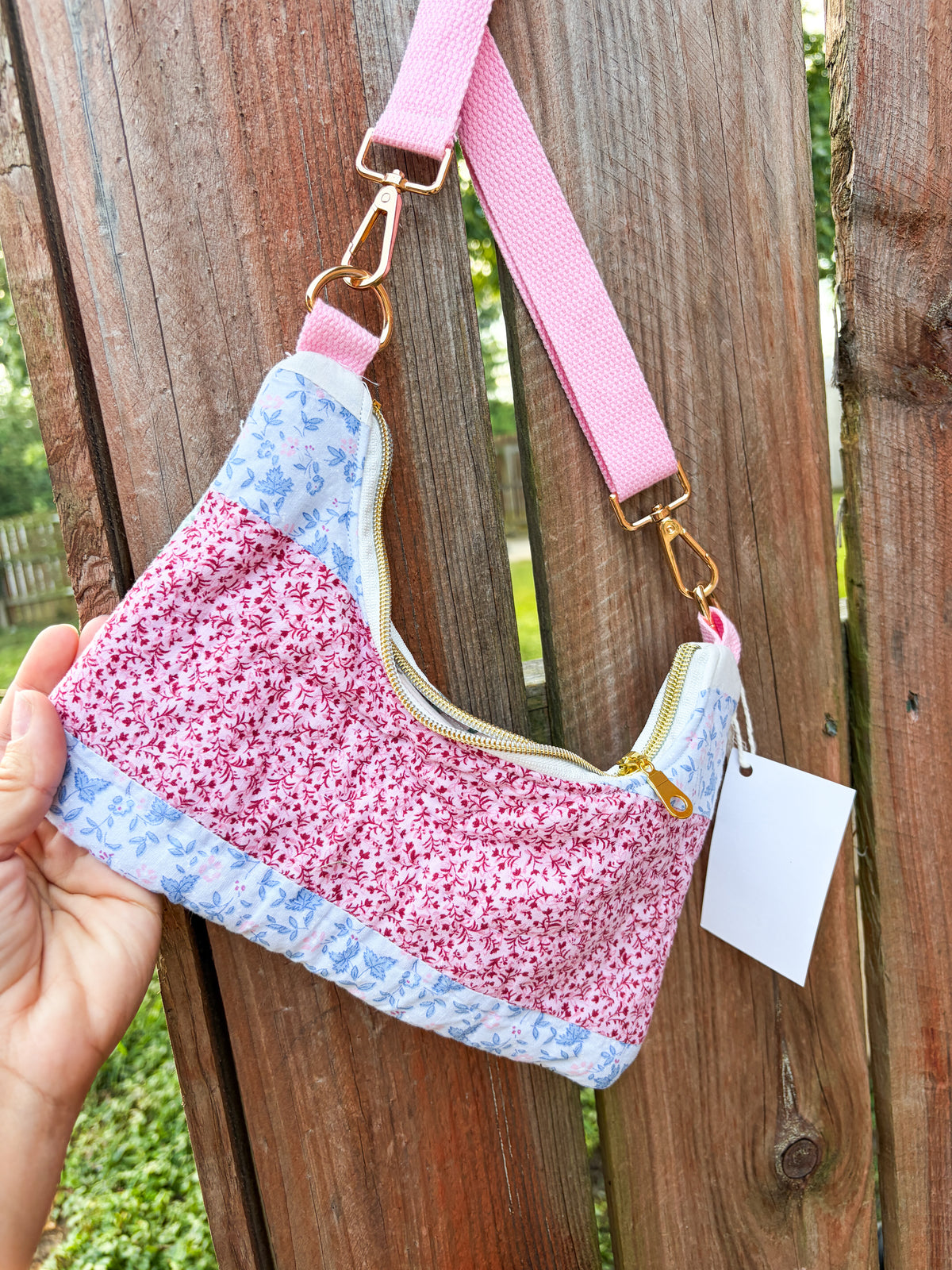 Crossbody Vintage Quilt Bags | Cute Quilts | Upcycled Accessories | Adjustable Straps
